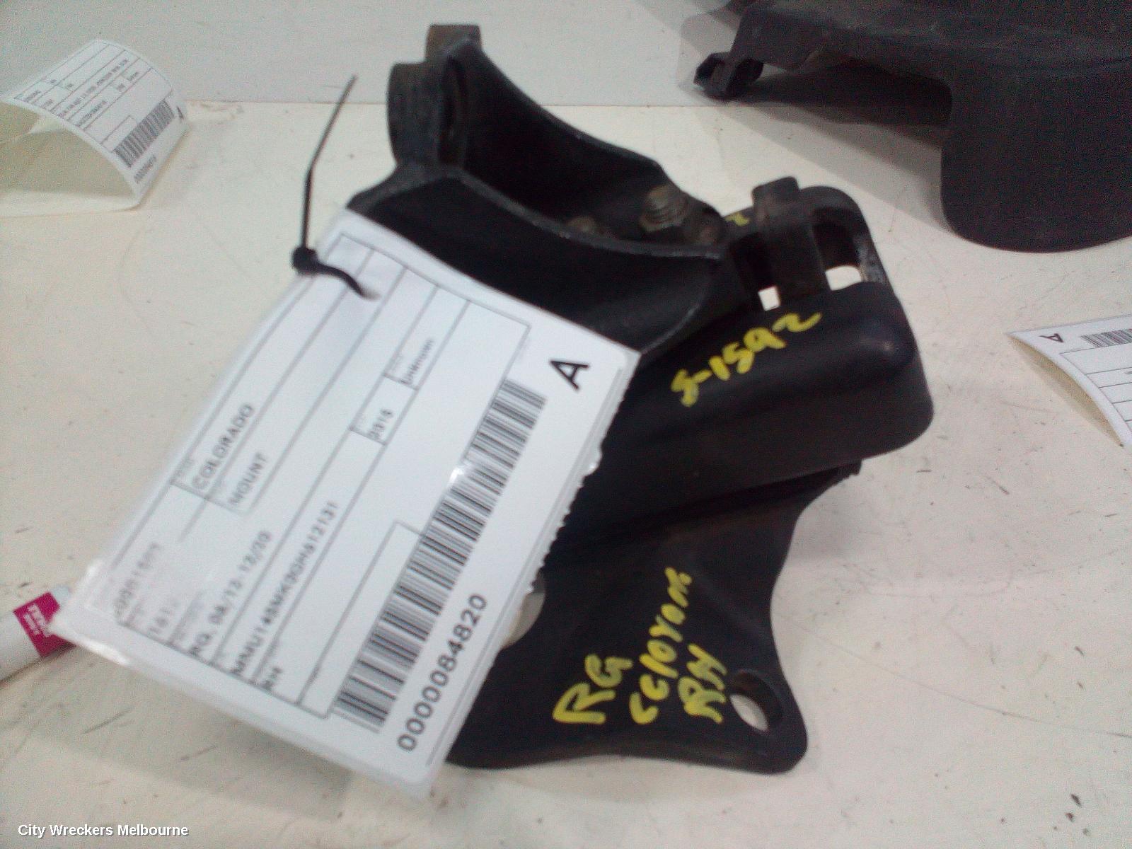 HOLDEN COLORADO MOUNT, RG, 06/2012 - 12/2020