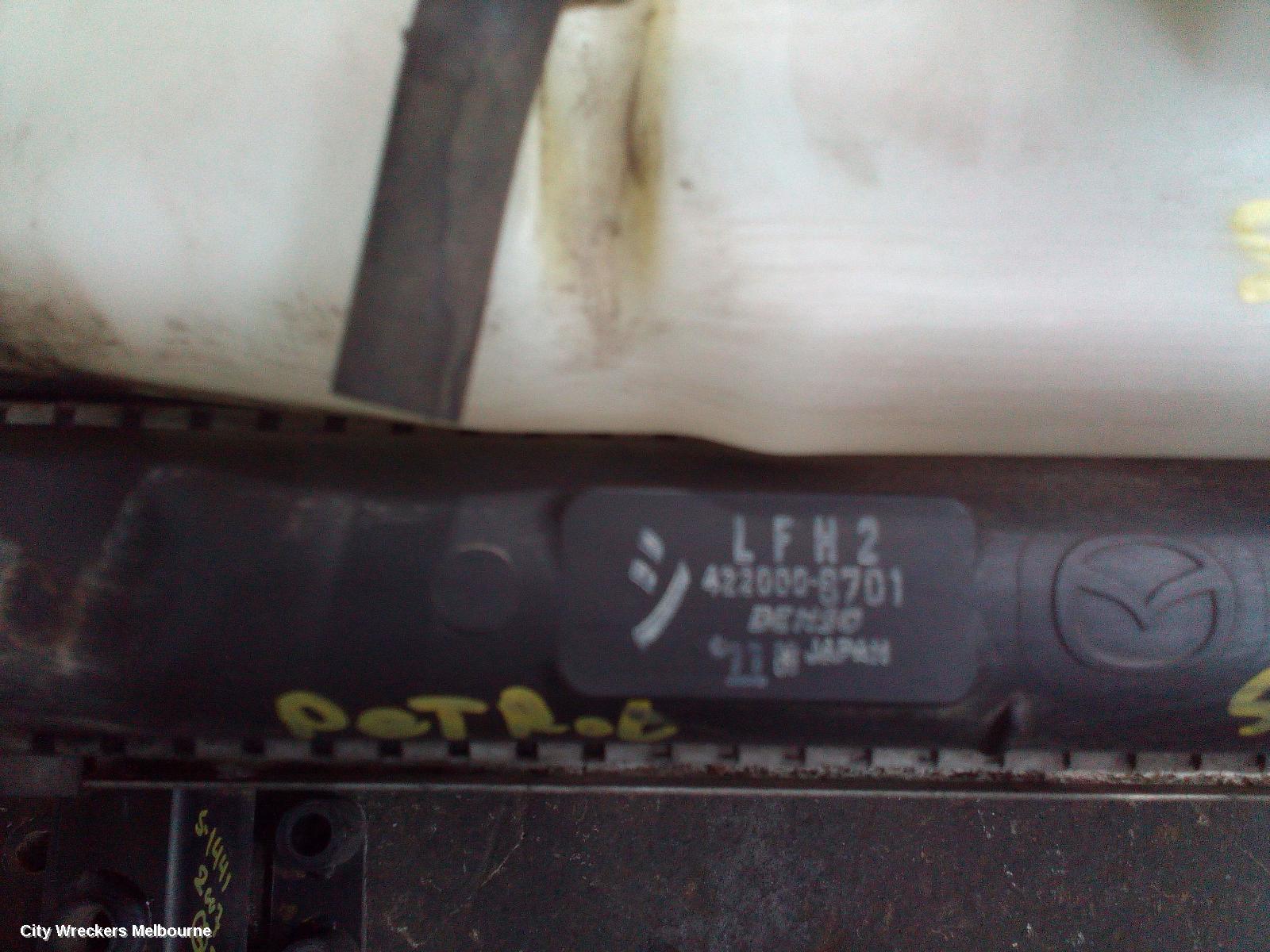 MAZDA 6 RADIATOR, AUTO, 2.3, PETROL, HAS 2 