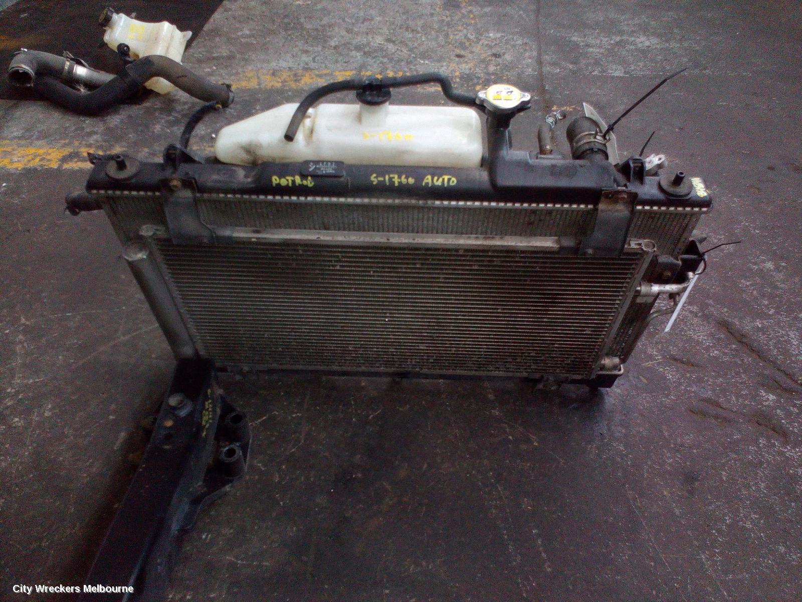 MAZDA 6 RADIATOR, AUTO, 2.3, PETROL, HAS 2 