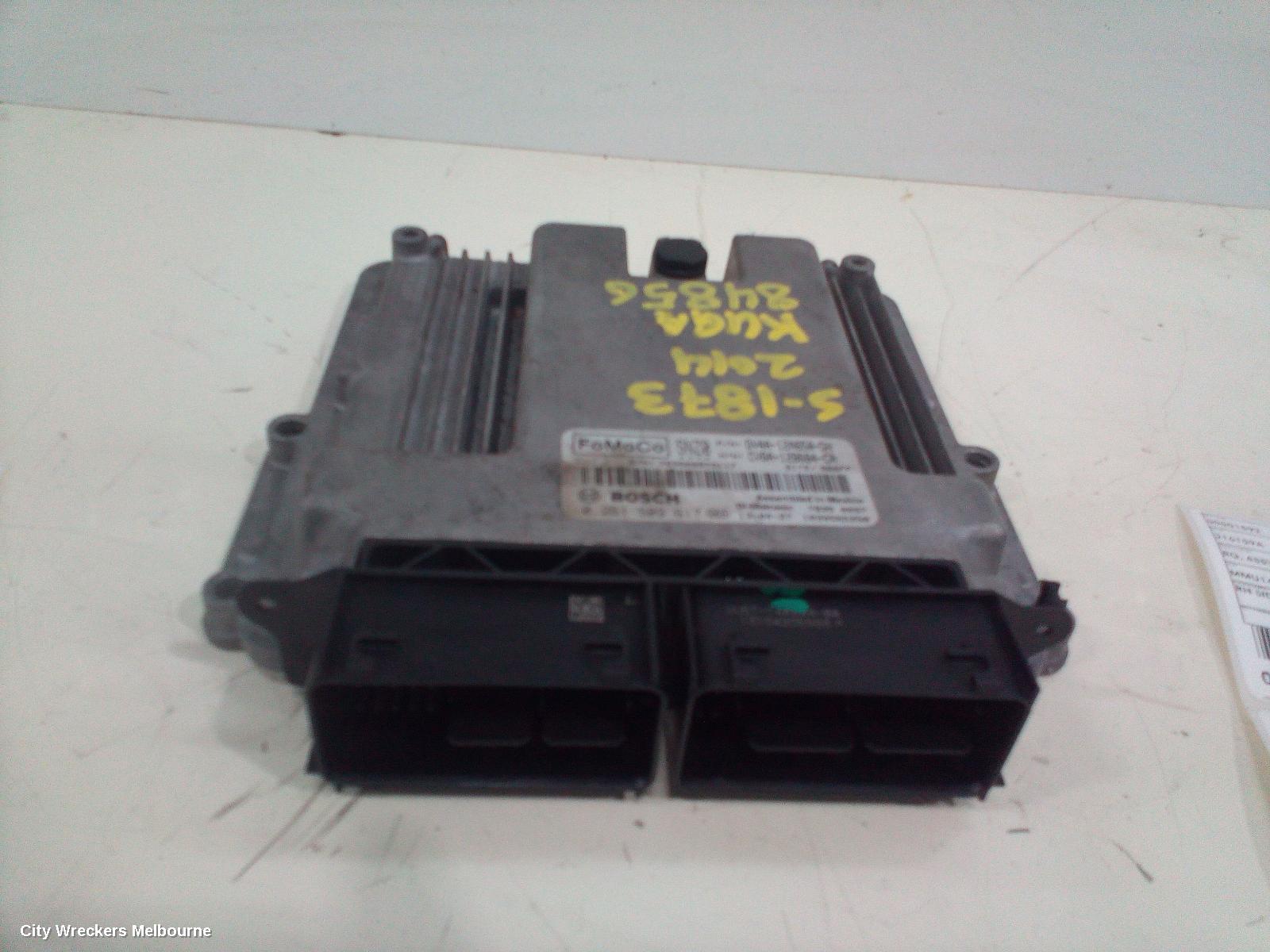 FORD KUGA ECU, ENGINE ECU, 1.6, PETROL, AUTO T/M, ECU ONLY, TF, 11/2012 - 09/2016