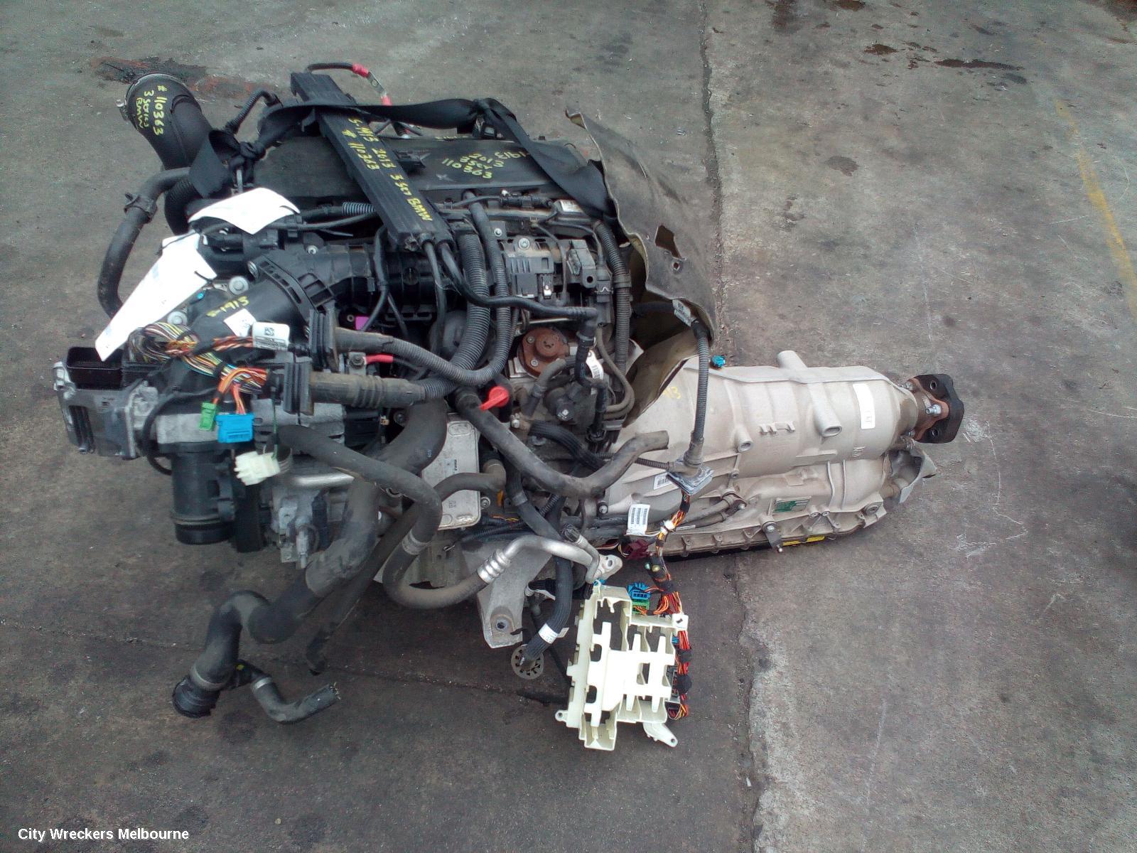 BMW 3 SERIES ENGINE, DIESEL, 2.0, 320D, TURBO, N47N, F30/F34, 11/2011 - 05/2016