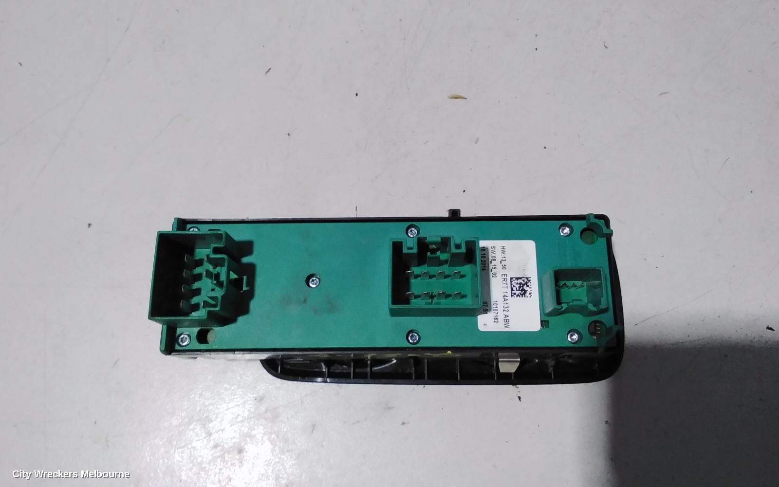 FORD TERRITORY PWR DR WIND SWITCH, RH FRONT (MASTER SWITCH), SZ MKII, 10/2014 - 12/2016