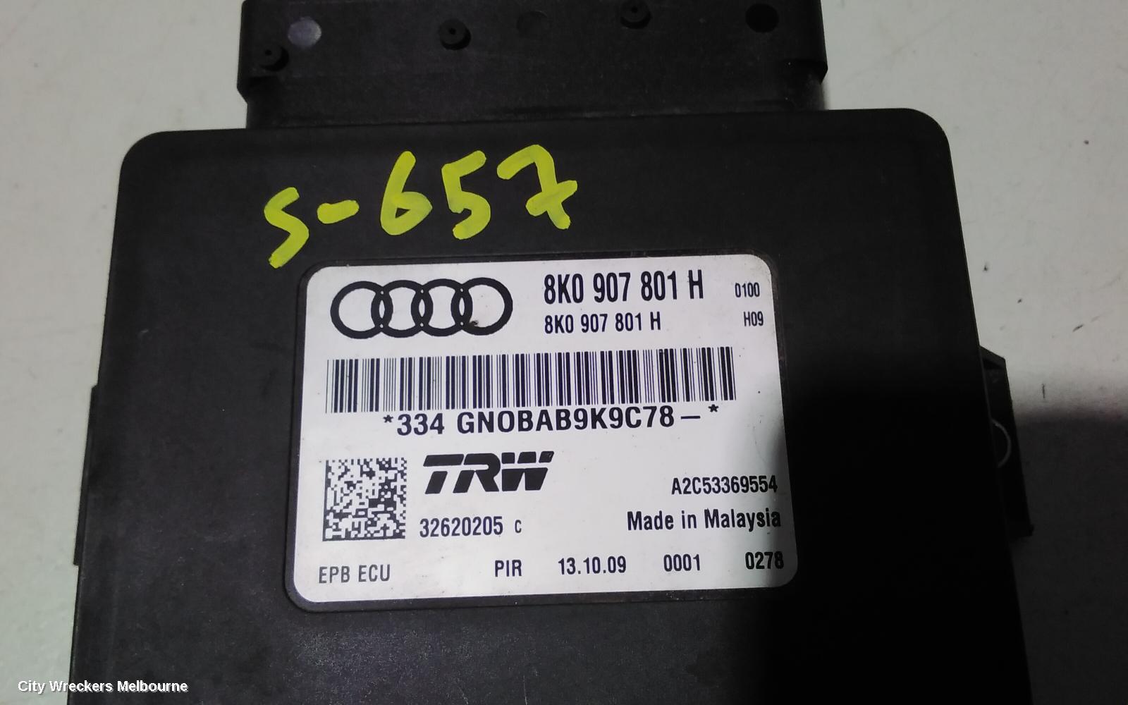 AUDI A5 ECU, GATEWAY CONTROL MODULE, 8F/8T, 10/2007 - 11/2016