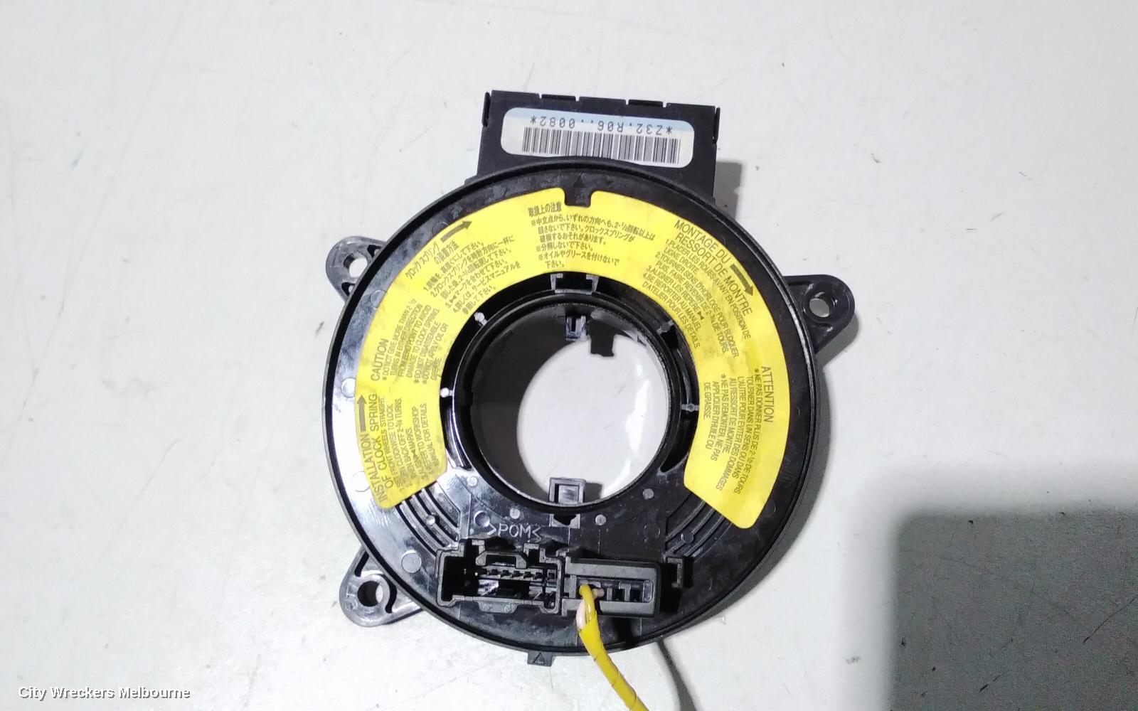 MAZDA CX9 AIRBAG MODULE/SENSOR, CLOCKSPRING, TB, 12/2007 - 12/2015