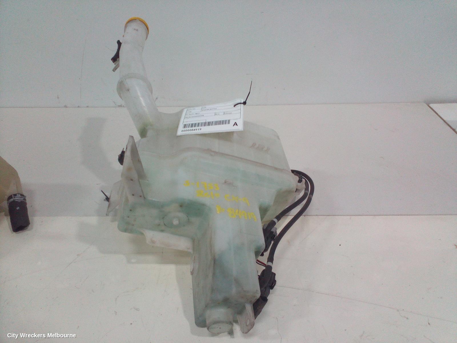 MAZDA CX9 WASHER BOTTLE, TB, 06/2009 - 10/2012