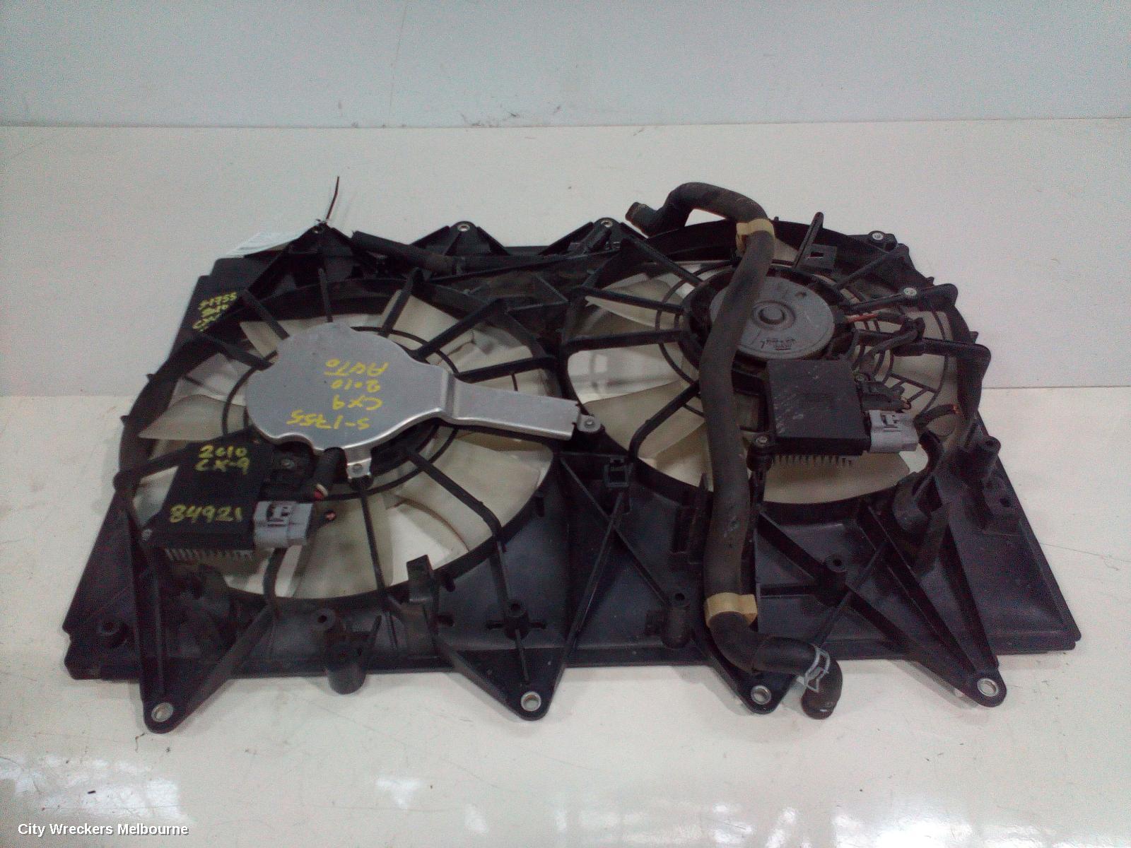 MAZDA CX9 FAN, RADIATOR FAN, TB, 06/2009 - 12/2015