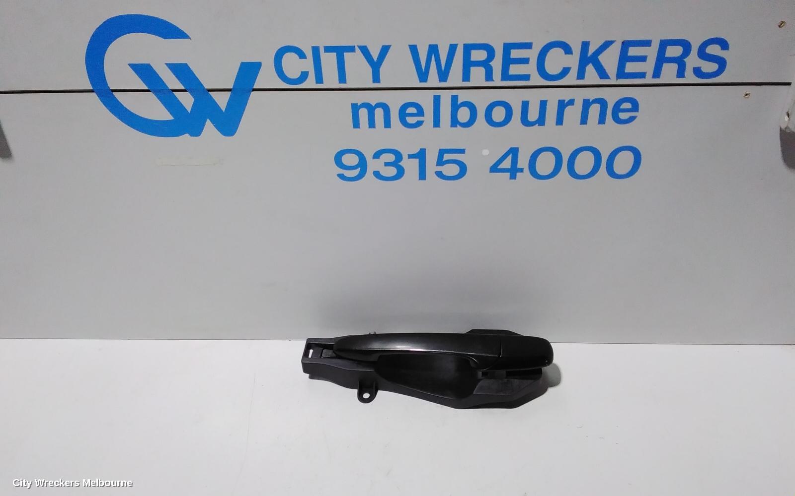 MAZDA CX9 DOOR HANDLE, OUTER, LH REAR, COLOUR CODED, TB, 12/2007 - 12/2015