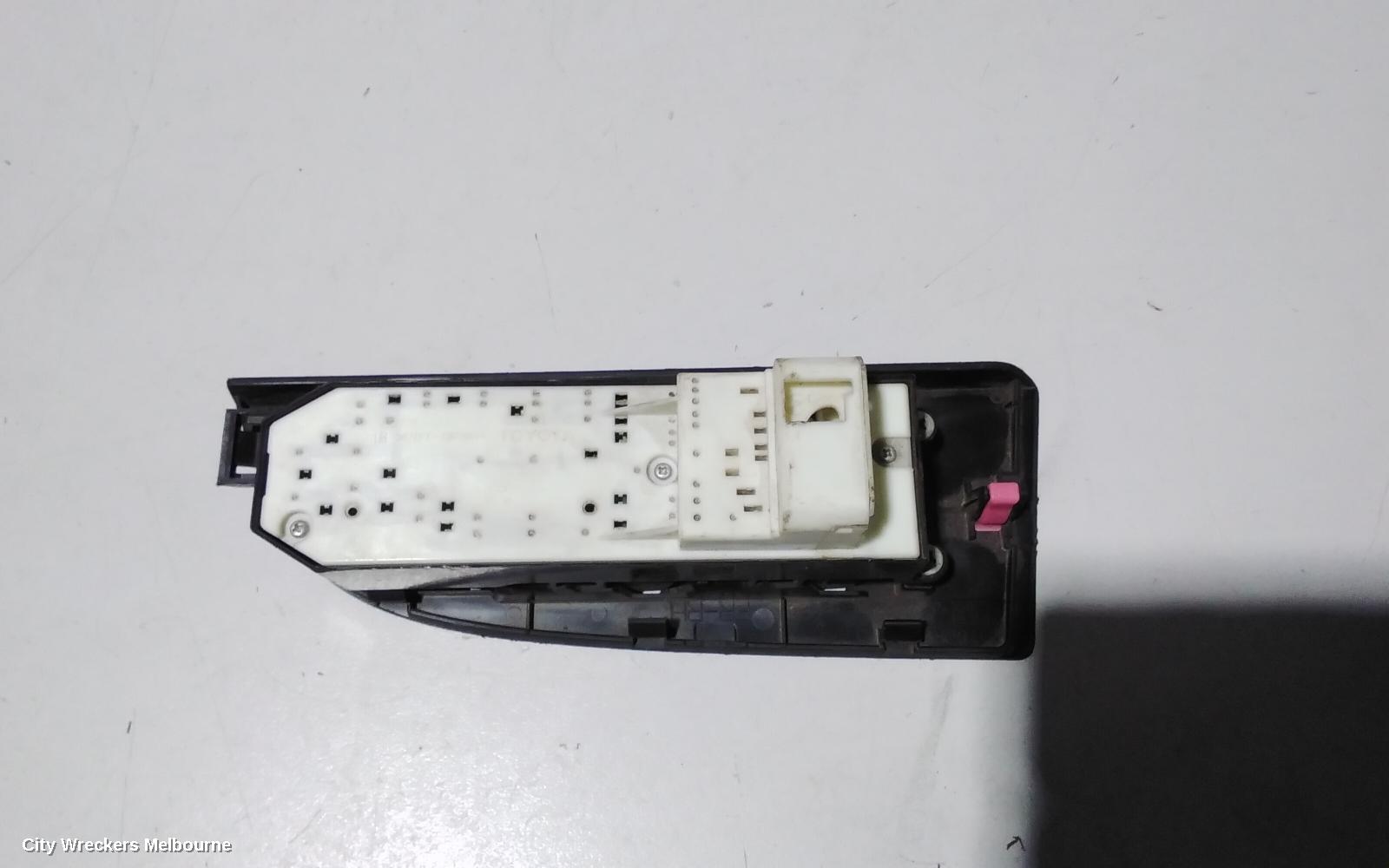 TOYOTA CAMRY PWR DR WIND SWITCH, RH FRONT (MASTER SWITCH), ASV50/AVV50, 12/2011 - 10/2017