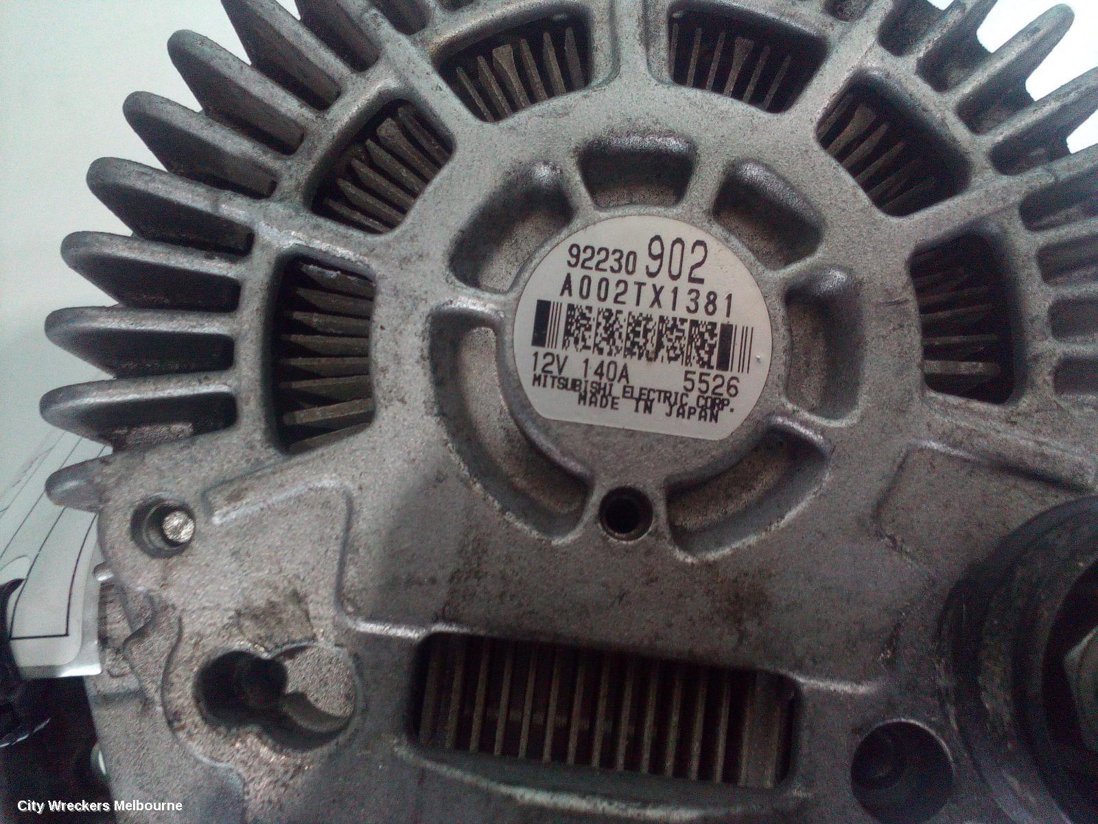 HOLDEN COMMODORE ALTERNATOR, 3.0, LFW, VF, 05/2013 - 12/2017