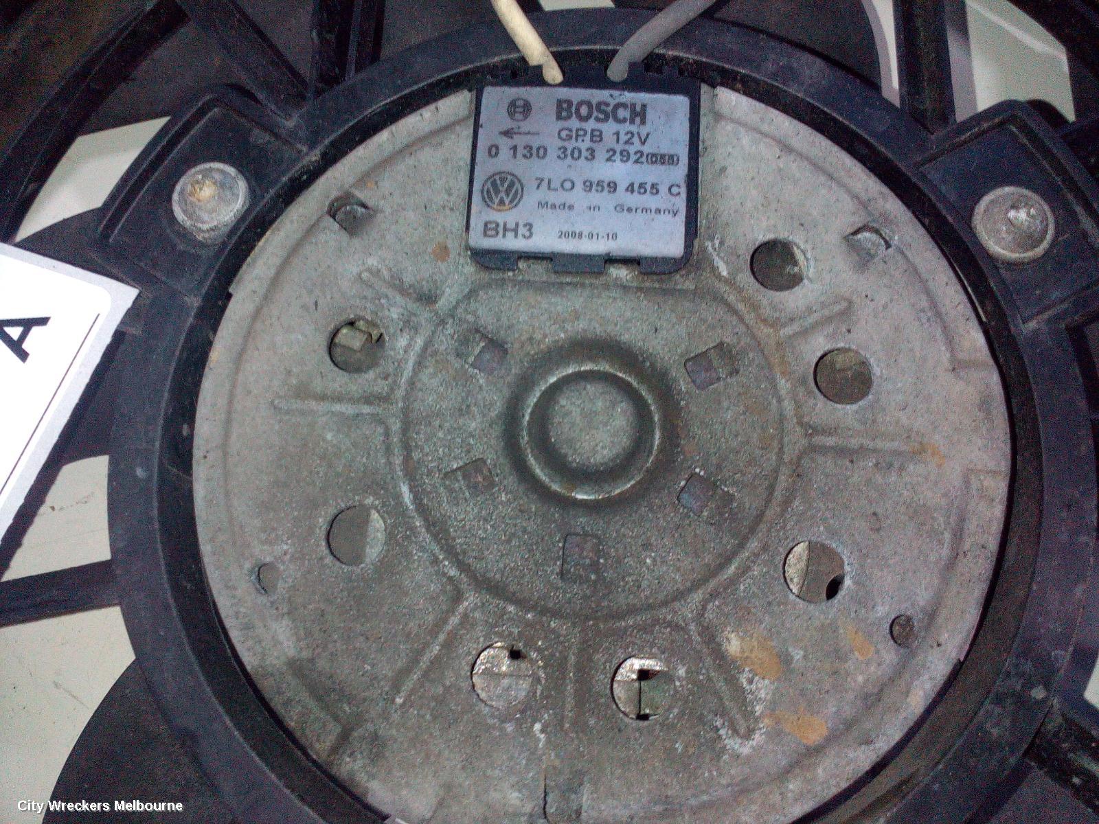 AUDI Q7 FAN, DUAL FAN ASSY, 3.0, DIESEL, 4L, 09/2006 - 08/2015