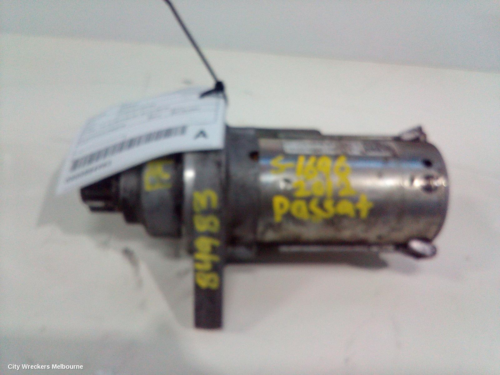 VOLKSWAGEN PASSAT STARTER, PETROL, 1.8, 3C/MK6 B6-B7, 02/2010 - 05/2015