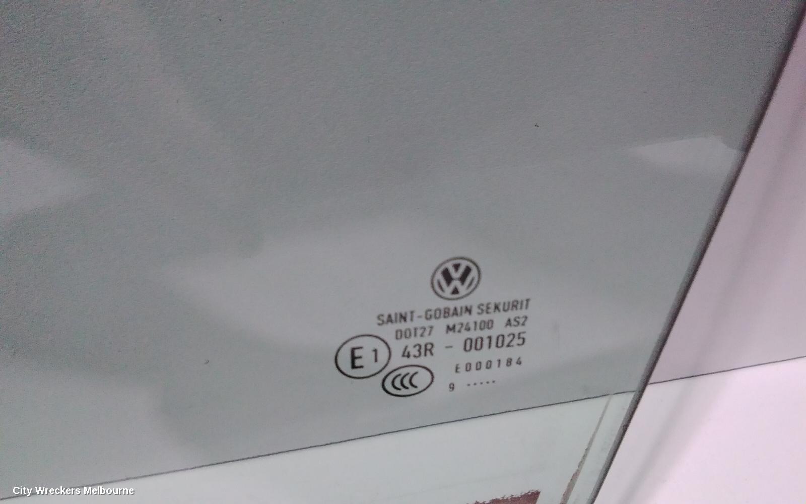 VOLKSWAGEN CADDY LEFT FRONT DOOR WINDOW, 2KN, 12/2015 - 02/2021