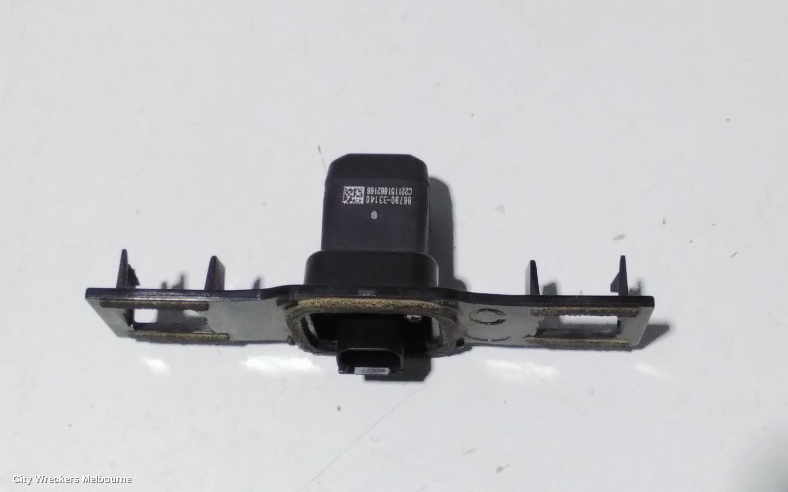 TOYOTA CAMRY REVERSE CAMERA, REVERSE CAMERA, ACV50, 05/2015 - 10/2017