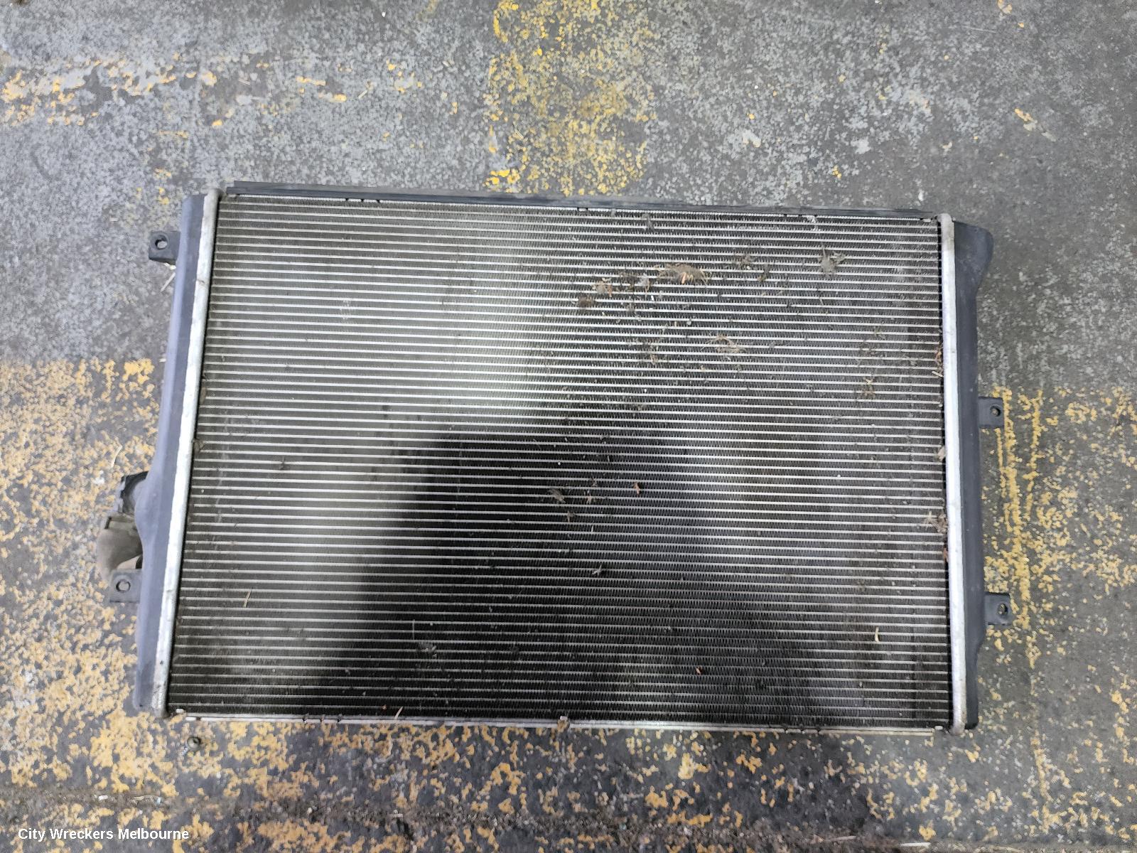 VOLKSWAGEN CADDY RADIATOR, AUTO, 1.6, TURBO DIESEL, 2K, 12/2010 - 11/2015