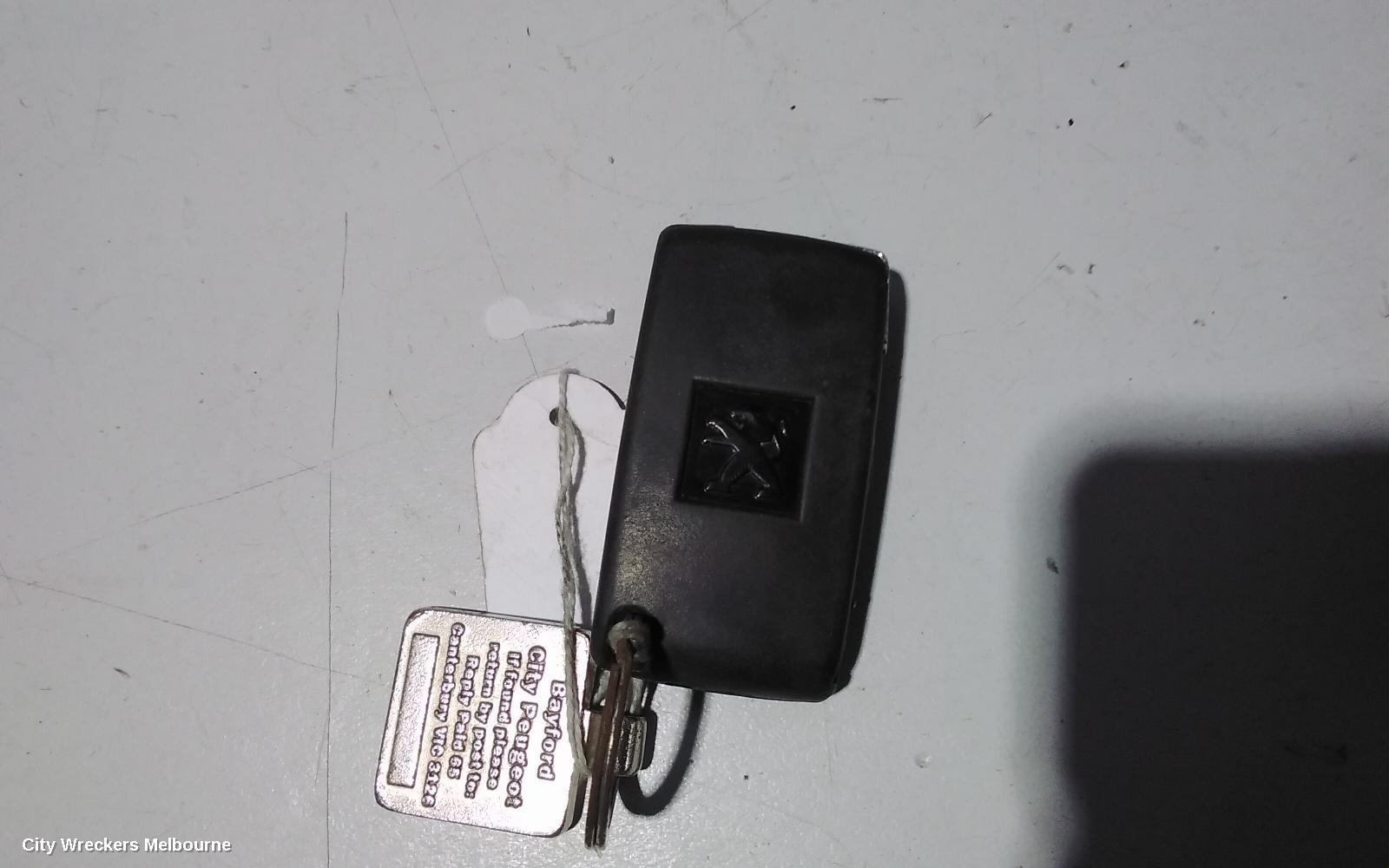 PEUGEOT 4008 IGNITION W/ KEY, 05/2012 - 12/2017