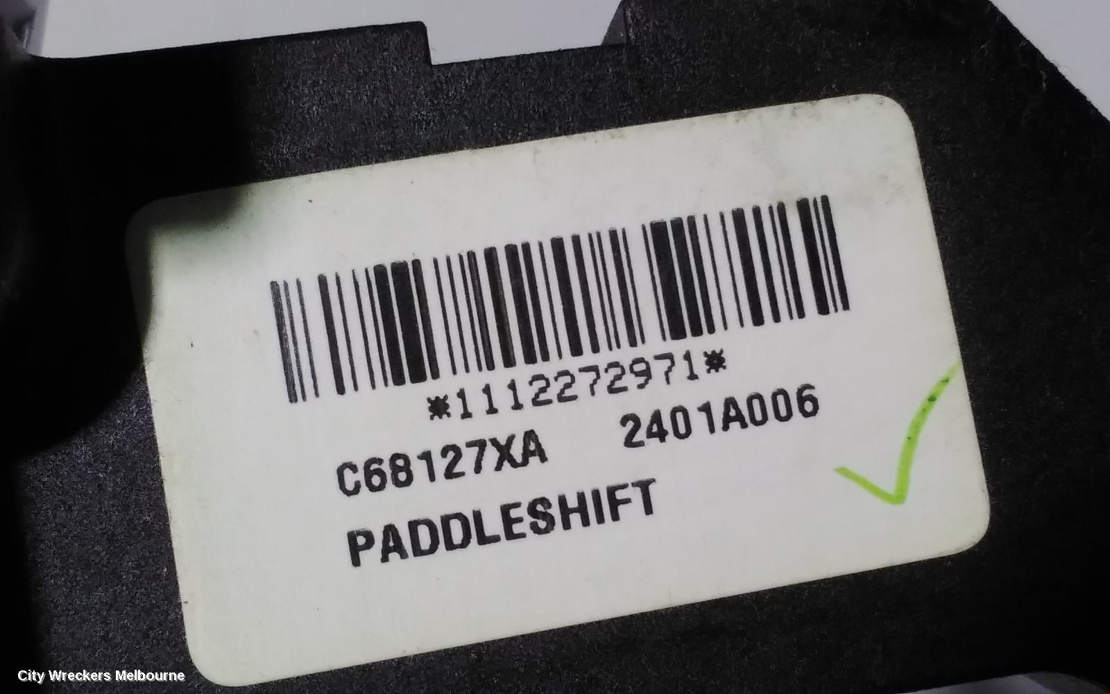 PEUGEOT 4008 GEAR STICK/SHIFTER, PADDLE SHIFT ASSY, 05/2012 - 12/2017
