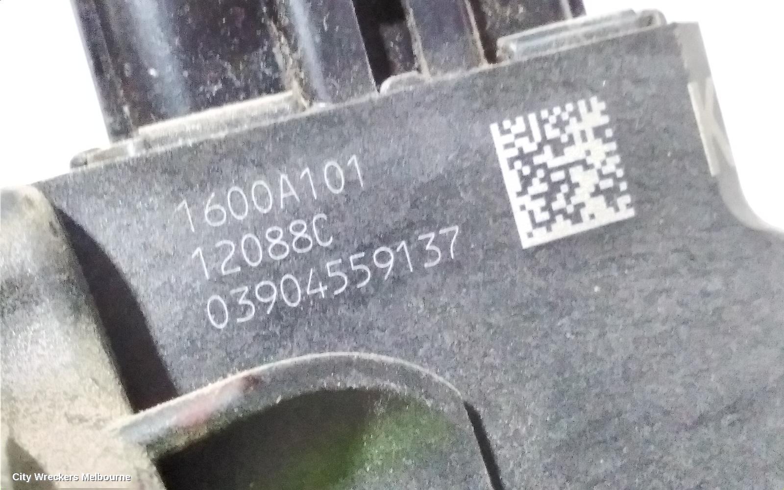 PEUGEOT 4008 PEDAL ASSEMBLY, 05/2012 - 12/2017