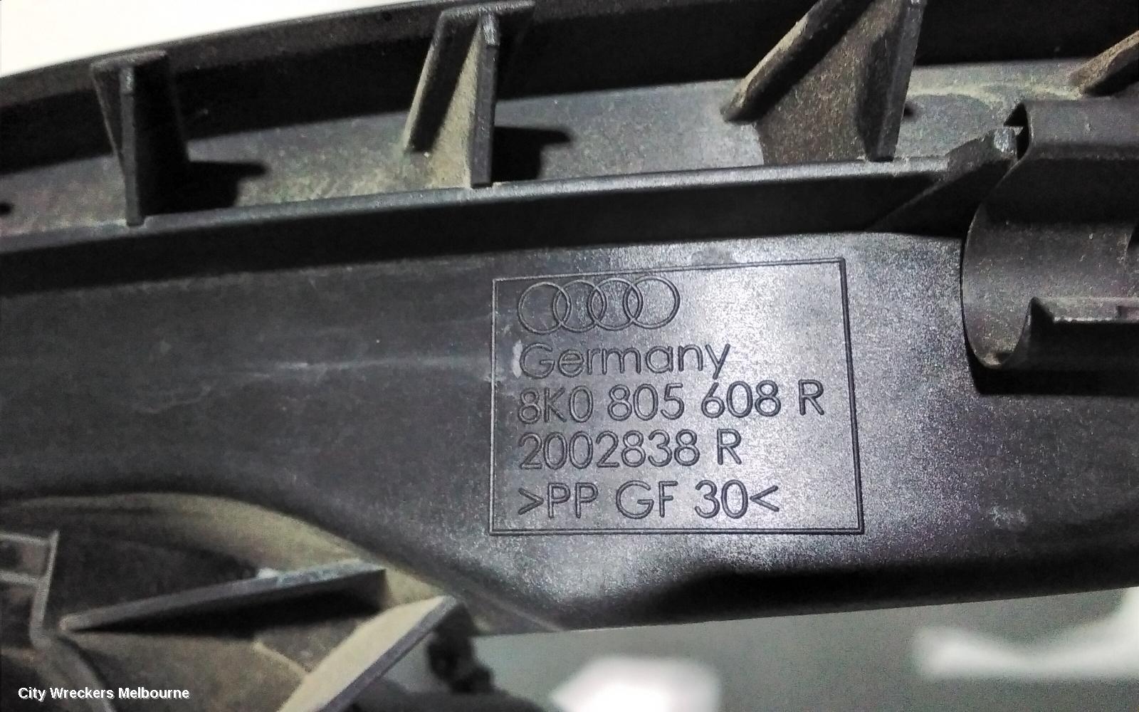 AUDI A4, B8 8K, 04/2008 - 06/2012, 8K0 805 608 R  RH HEADLIGHT BRAKET : 85082