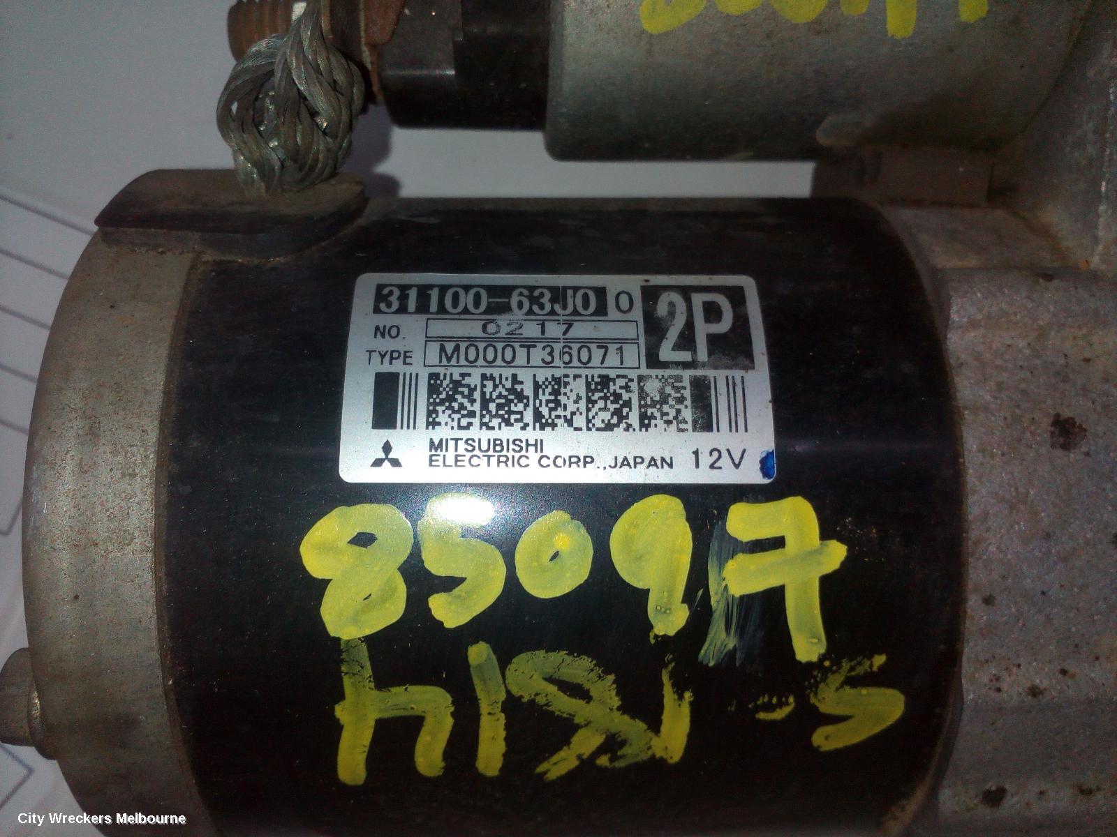 SUZUKI SWIFT STARTER, 1.5, M15A, RS415, P/N 33100-63JO, 09/2004 - 02/2011