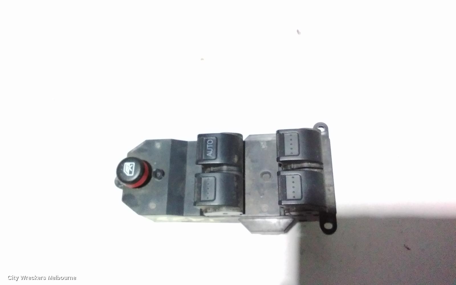 HONDA JAZZ PWR DR WIND SWITCH, RH FRONT (MASTER SWTICH), GE, NON CENTRAL LOCK BUTTON TYPE, 08/2008 - 03/2011