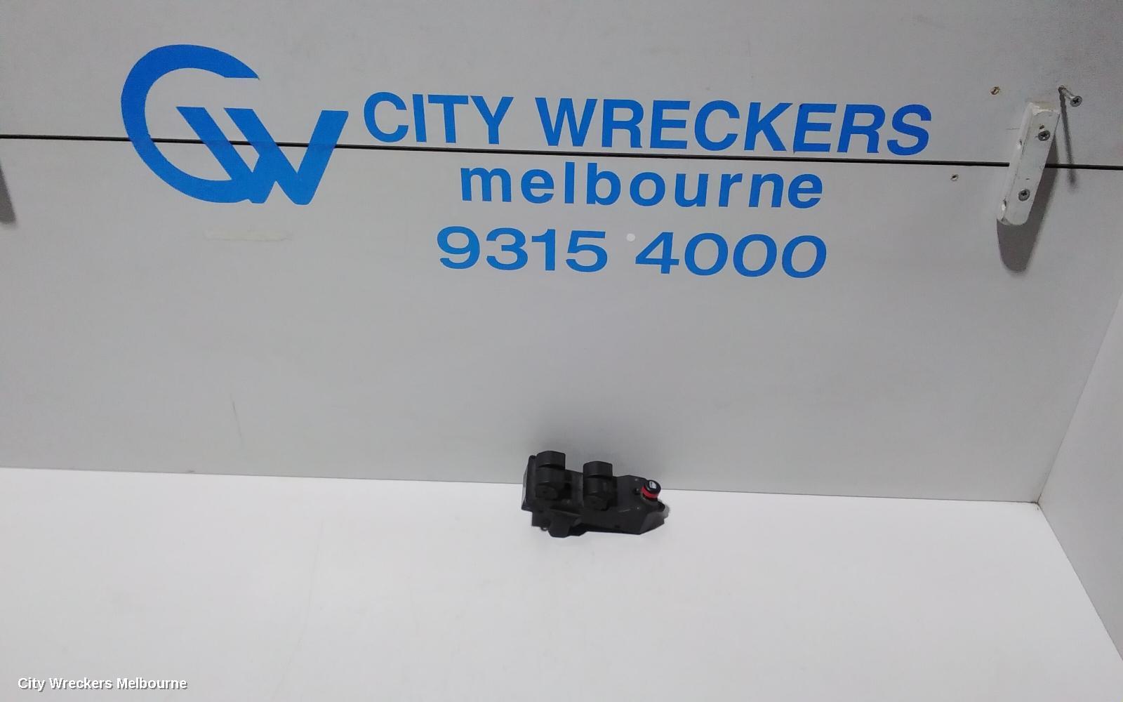 HONDA JAZZ PWR DR WIND SWITCH, RH FRONT (MASTER SWTICH), GE, NON CENTRAL LOCK BUTTON TYPE, 08/2008 - 03/2011