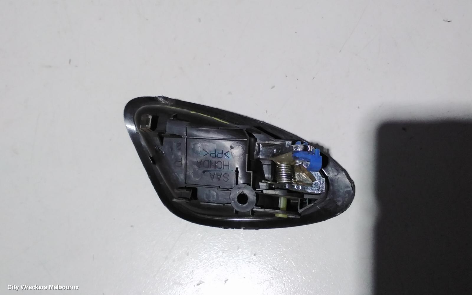 HONDA JAZZ DOOR HANDLE, INNER, RH FRONT/RH REAR, GE, 08/2008 - 06/2014