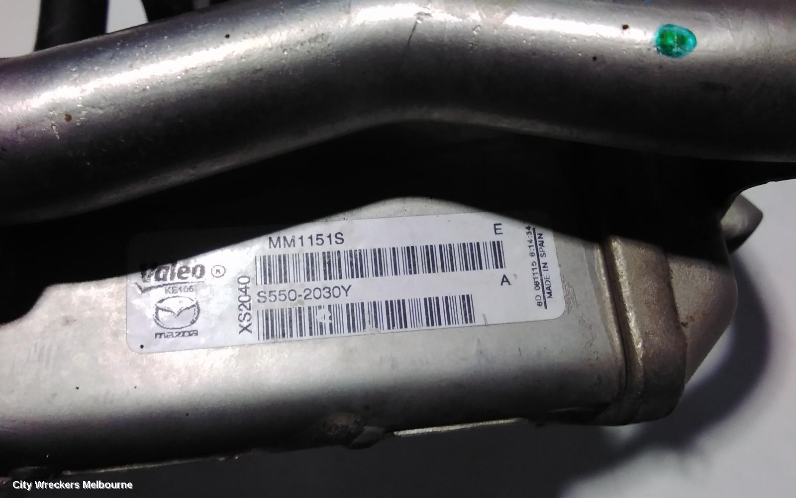 MAZDA CX3 EGR VALVE, DK, 03/2015 ONWARDS
