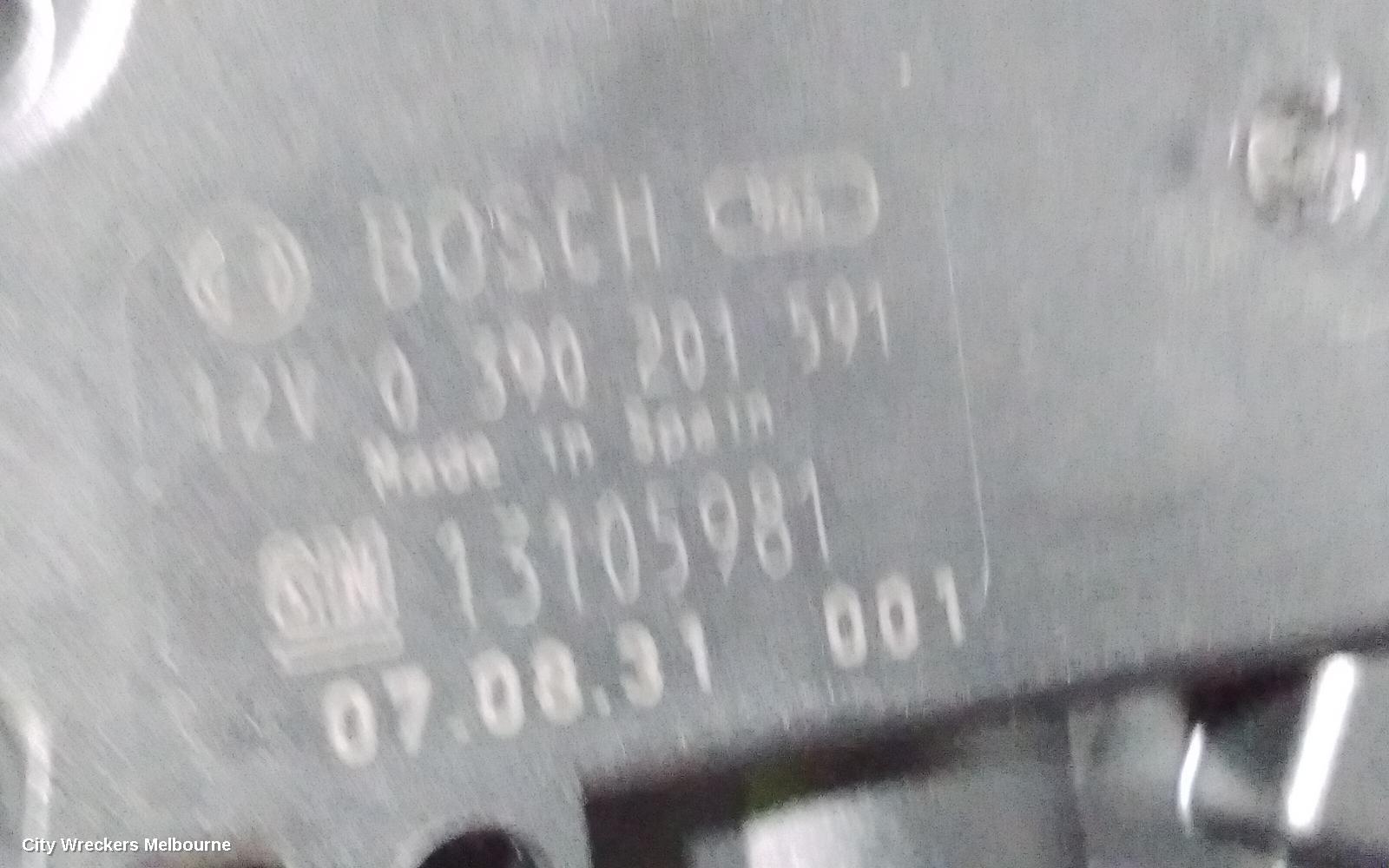 HOLDEN ASTRA WIPER MOTOR, TAILGATE, AH, 10/2004 - 08/2009