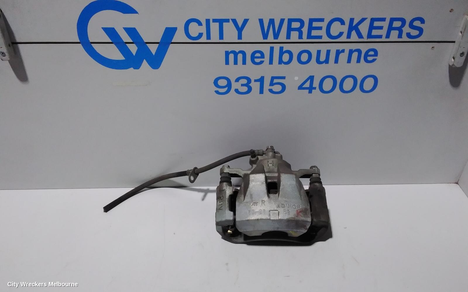 TOYOTA CAMRY CALIPER, RH FRONT, ADVICS TYPE, ASV50/AVV50, 12/2011 - 10/2017