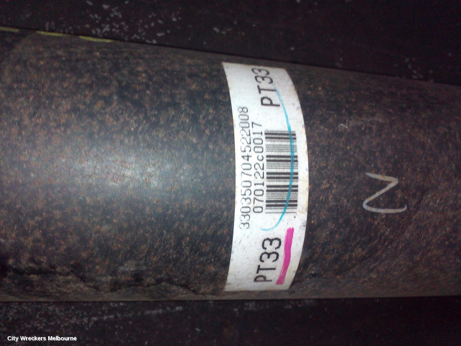 LEXUS IS250/IS250C REAR DRIVE SHAFT, 2.5, PETROL, IS250/IS250C, GSE20R, 11/2005 - 12/2014