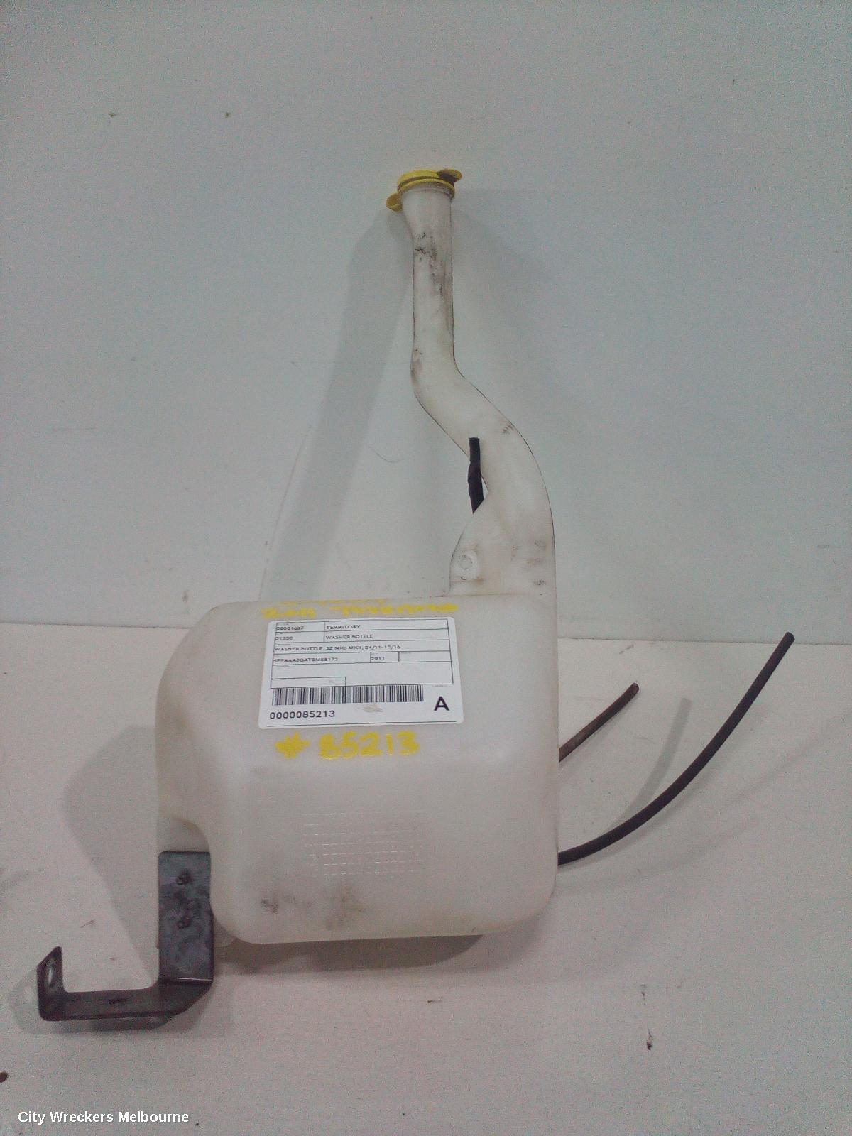 FORD TERRITORY WASHER BOTTLE, WASHER BOTTLE, SZ MKI-MKII, 04/2011 - 12/2016