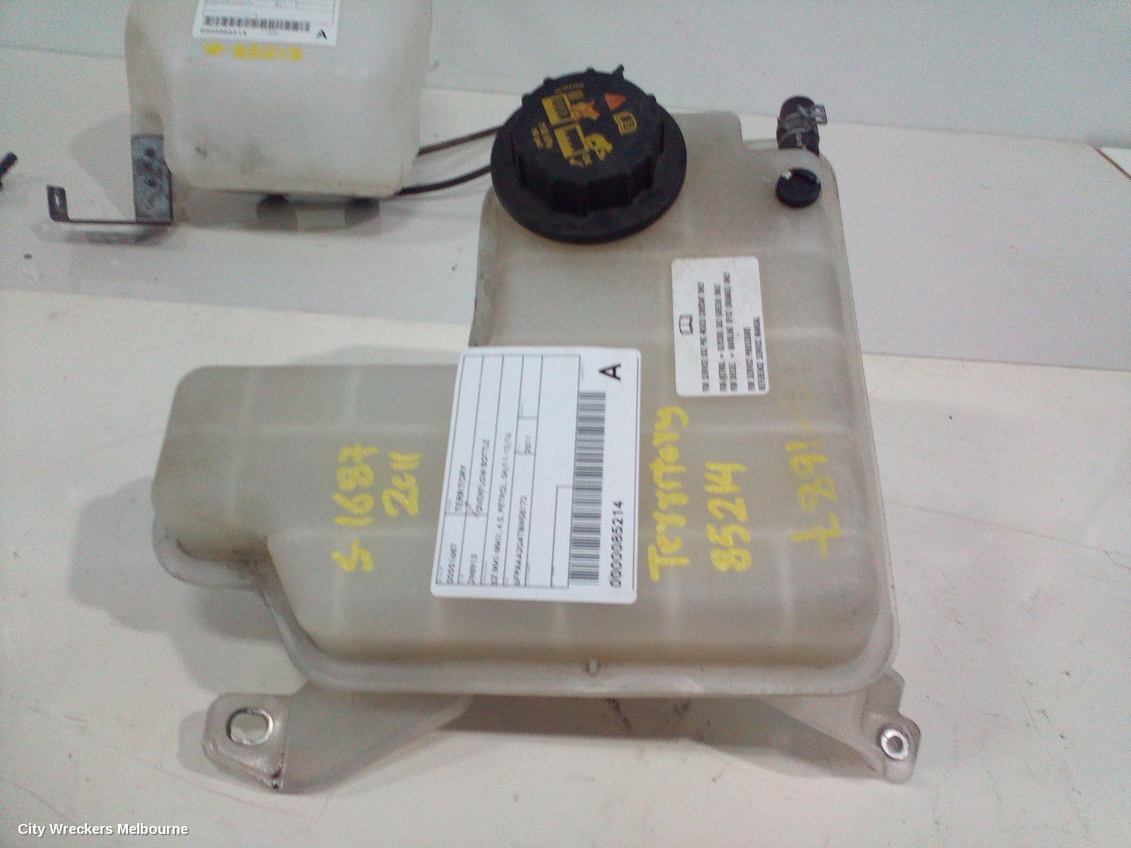 FORD TERRITORY OVERFLOW BOTTLE, SZ MKI-MKII, 4.0, PETROL, 04/2011 - 12/2016