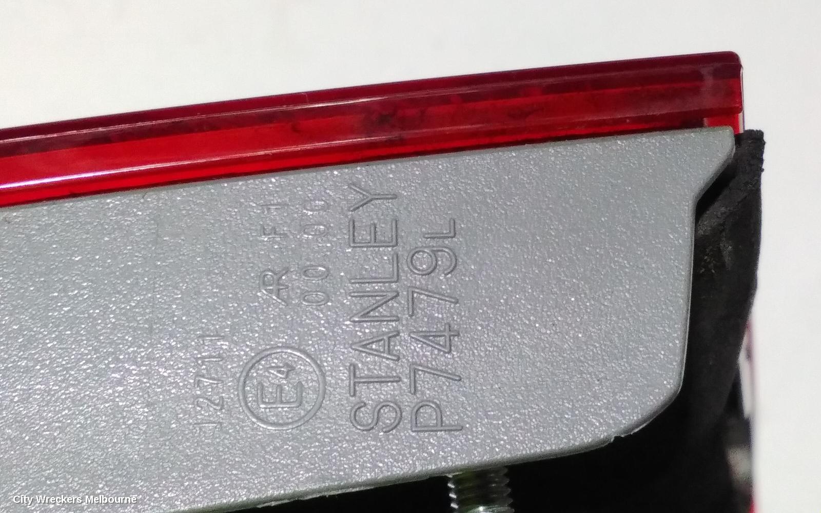 HONDA ACCORD REAR GARNISH, BOOTLID LAMP (LH SIDE), 8TH GEN, EURO (VIN JHMCU), 06/2008 - 06/2011