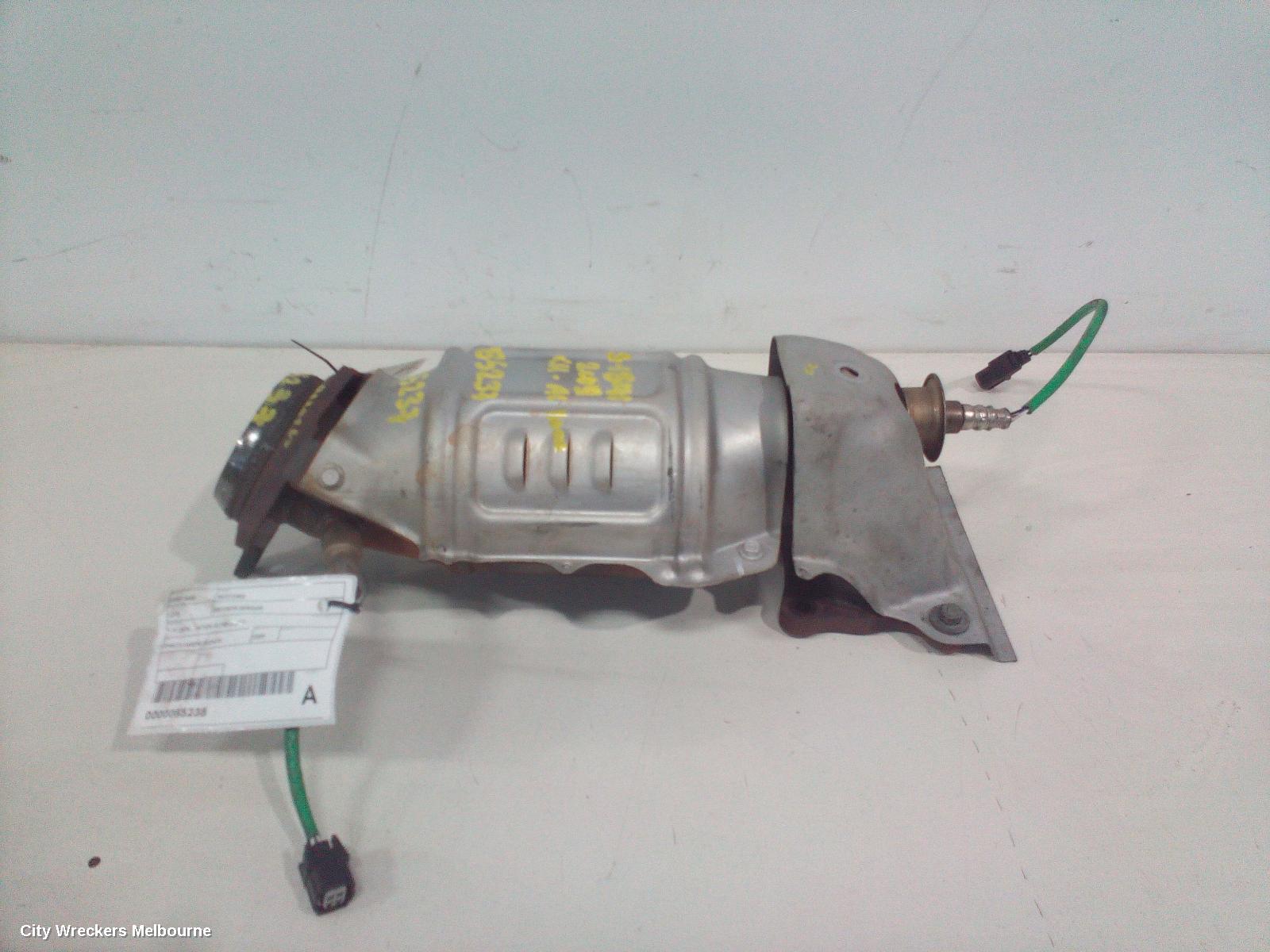 HONDA ACCORD CATALYTIC CONVERTER, MANIFOLD, 2.4, 8TH GEN, EURO (VIN JHMCU), 06/2008 - 12/2015