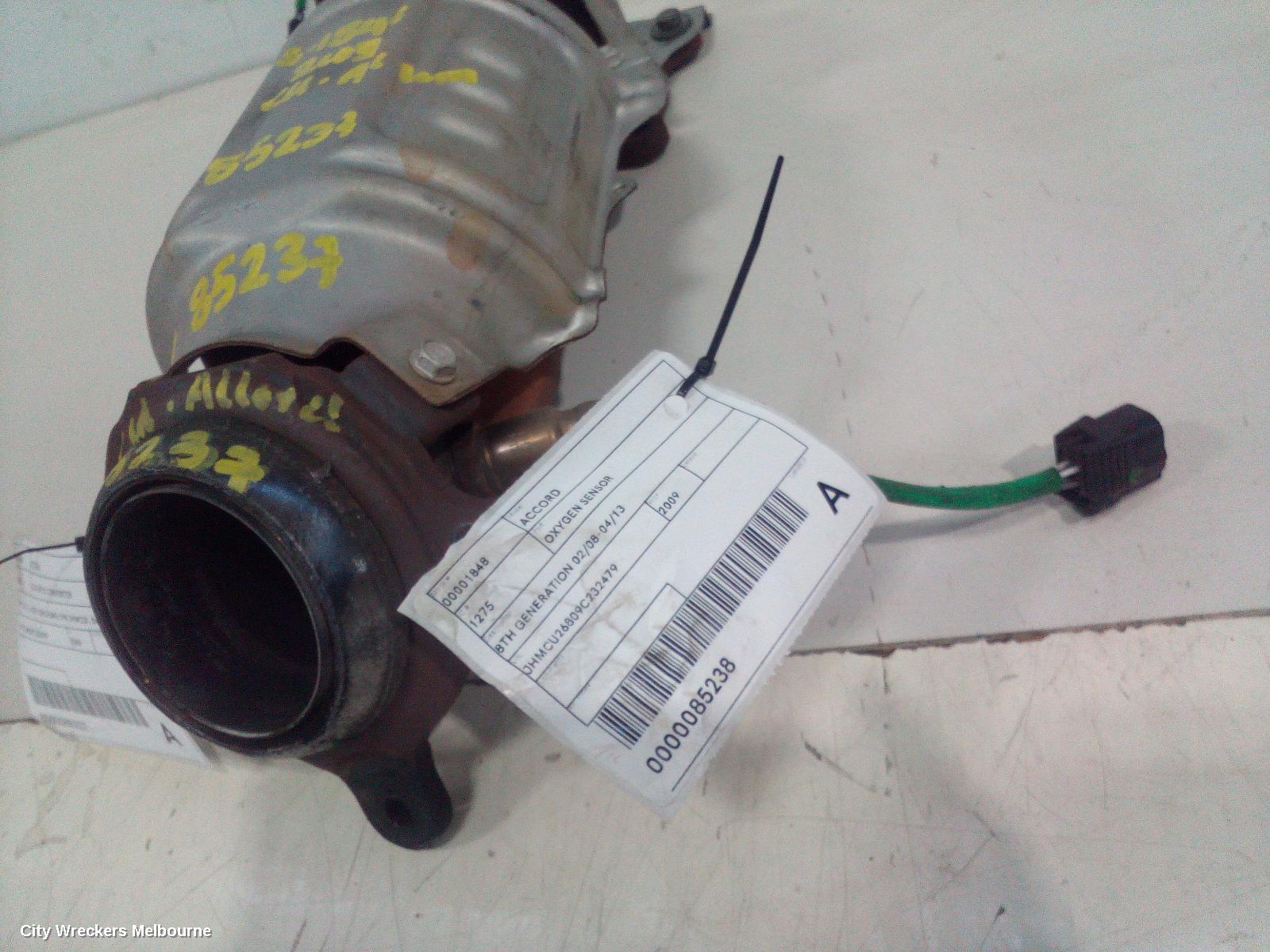 HONDA ACCORD OXYGEN SENSOR, 8TH GENERATION 02/2008 - 04/2013