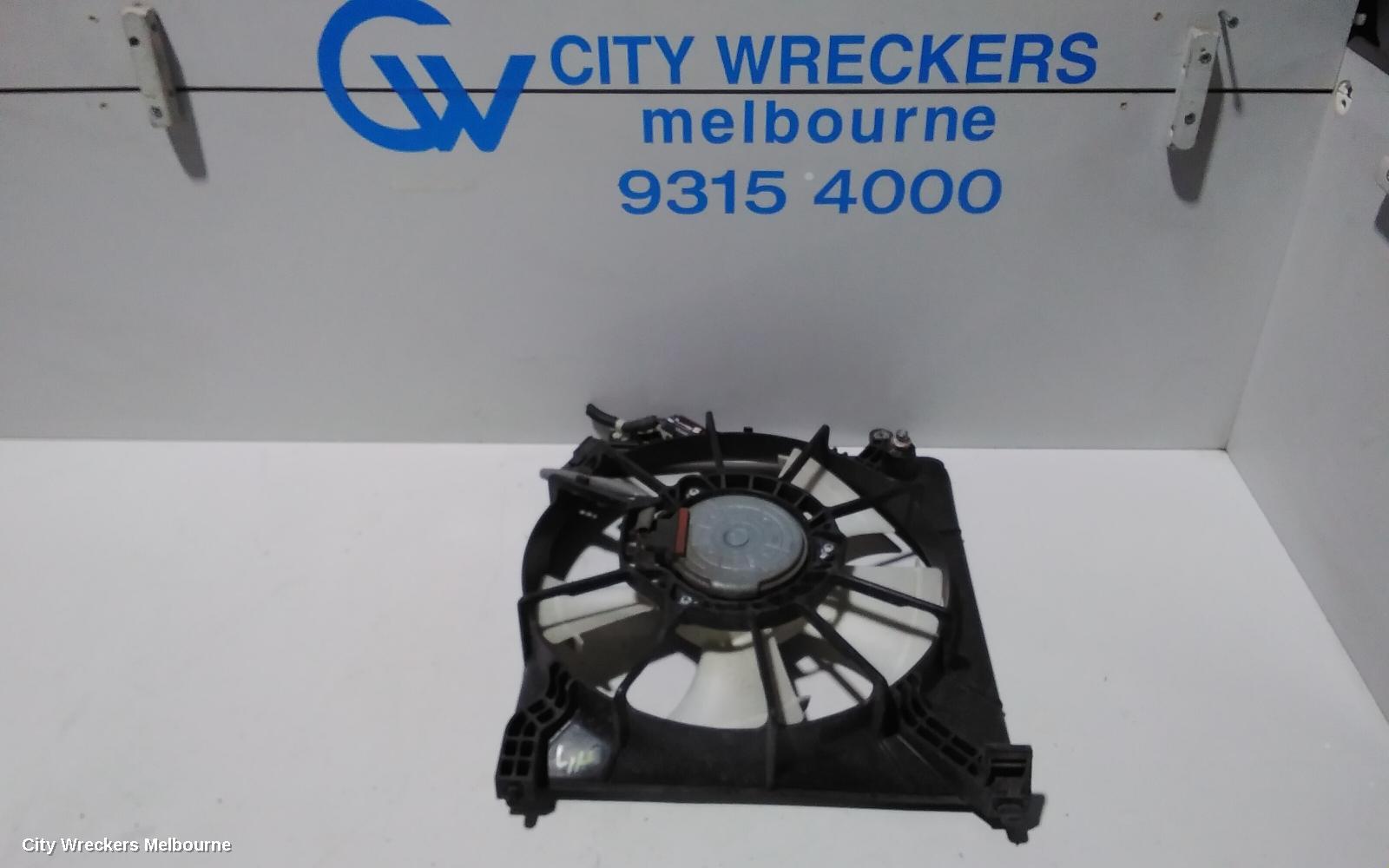 HONDA CITY FAN, RADIATOR FAN, 1.5, PETROL, 5 BLADES, GM2, 01/2009 - 12/2013