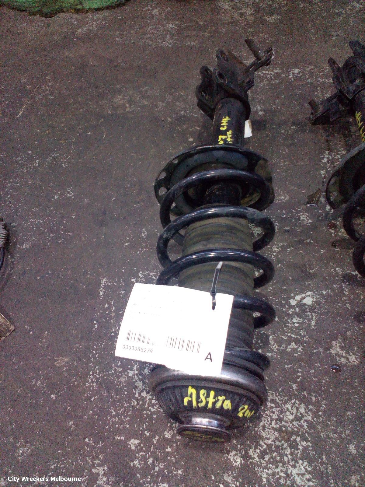 HOLDEN ASTRA LEFT FRONT STRUT, AH, 2.2, 3DR/5DR HATCH, 12/2006 - 08/2009