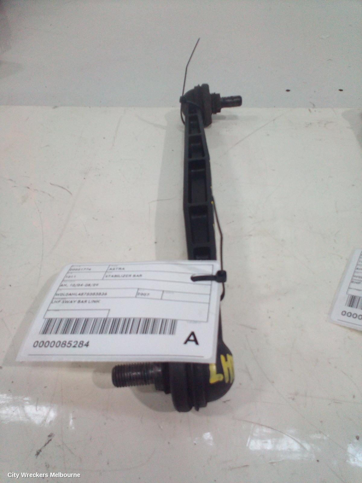HOLDEN ASTRA STABILISER BAR, AH, 10/2004 - 08/2009