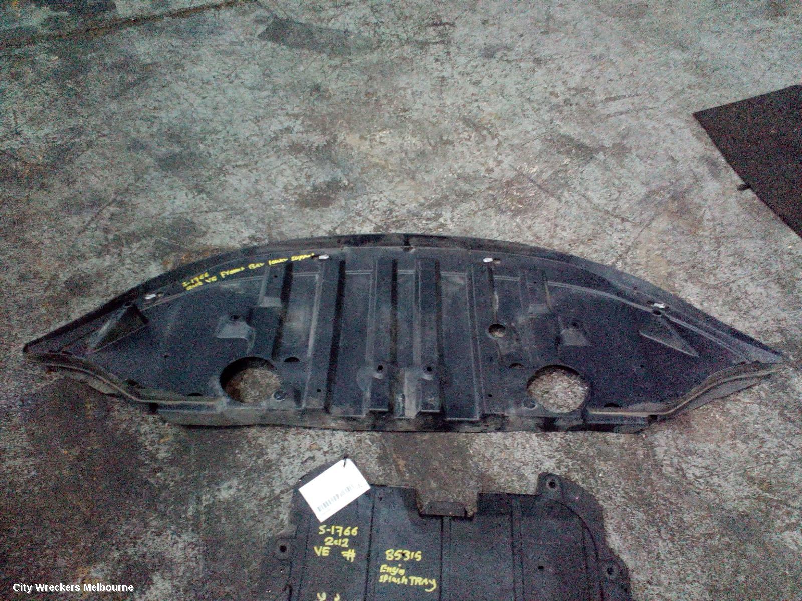 HOLDEN COMMODORE LOWER ENGINE SPLASH TRAY, VE, REAR ENGINE UNDERCOVER, 08/2006 - 05/2013
