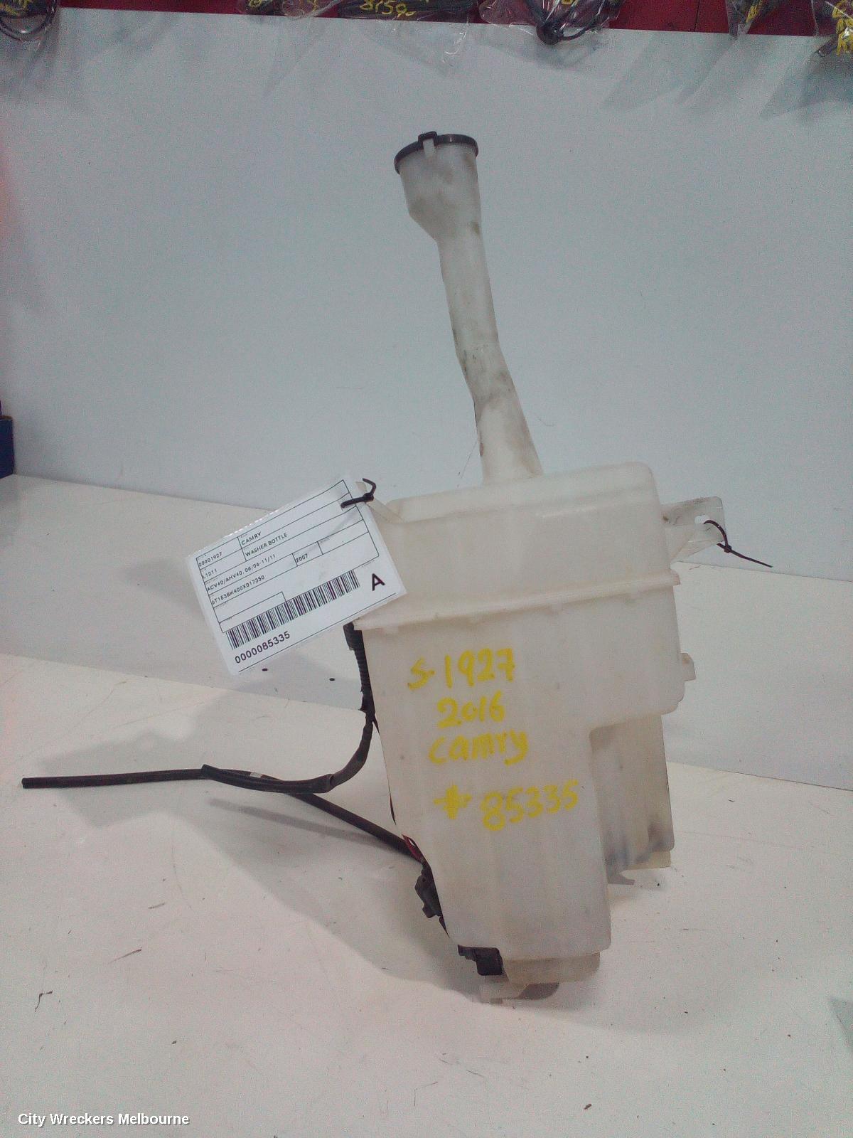 TOYOTA CAMRY WASHER BOTTLE, ACV40/AHV40, 06/2006 - 11/2011