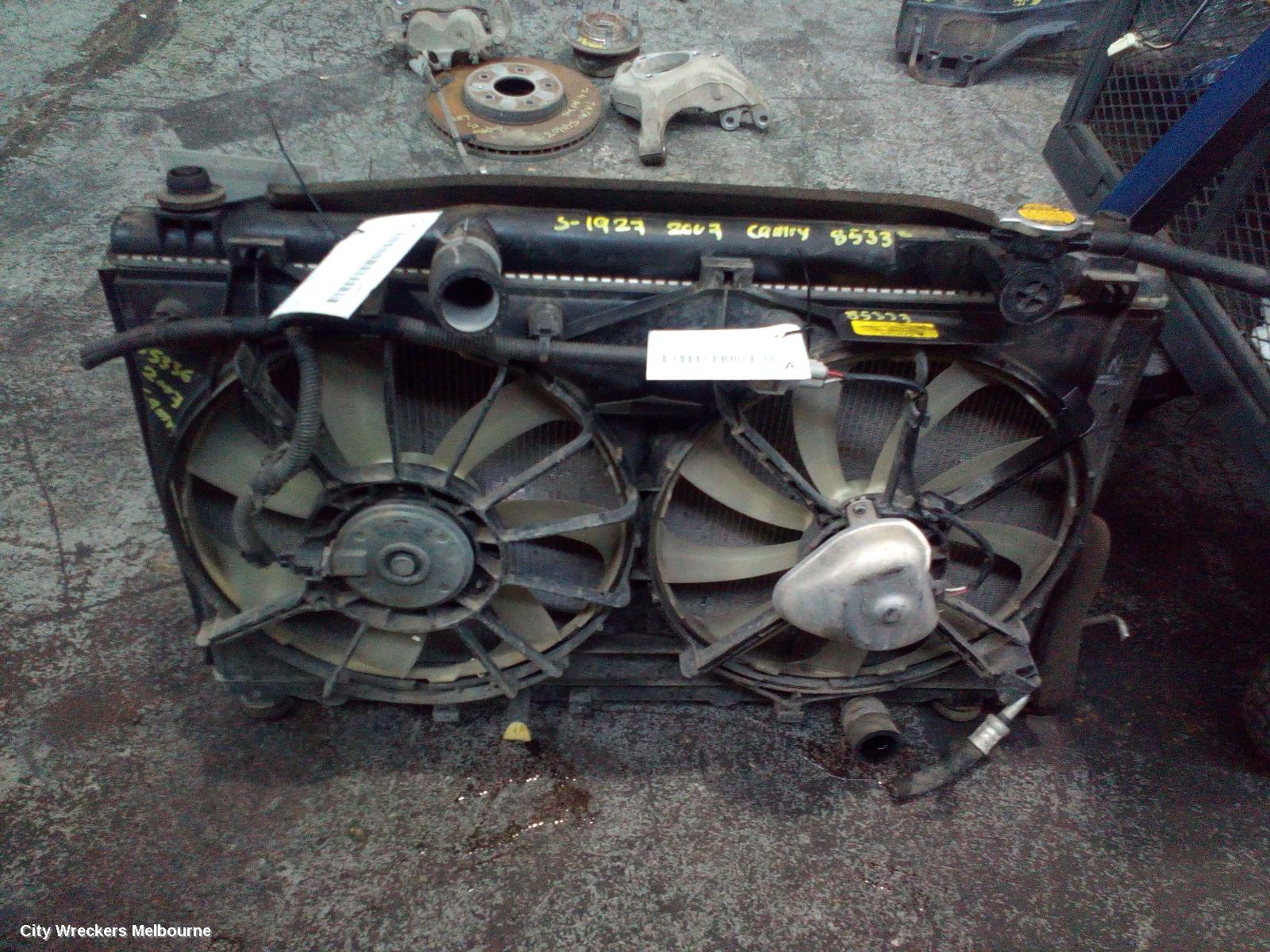 TOYOTA CAMRY RADIATOR, MANUAL, ACV40, 06/2006 - 11/2011