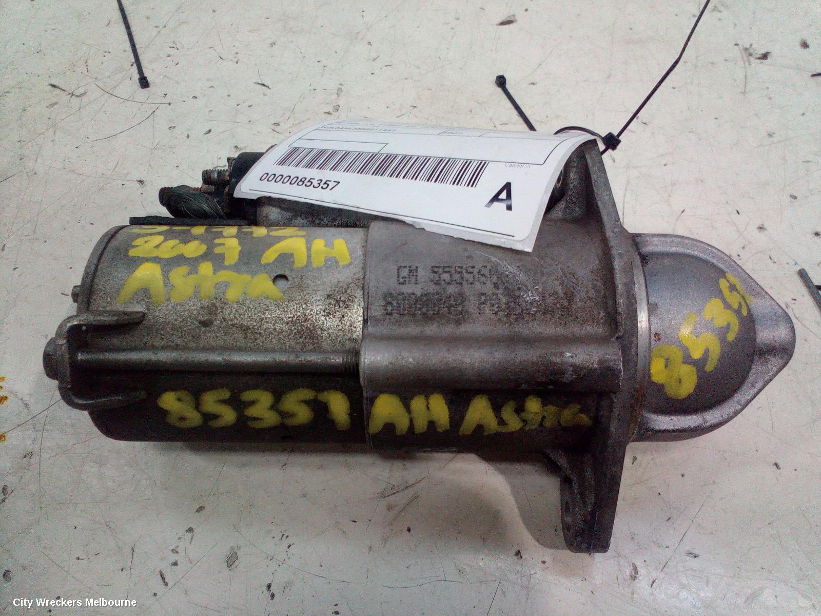 HOLDEN ASTRA STARTER, PETROL, 1.8, Z18XE, AH, 10/2004 - 08/2009
