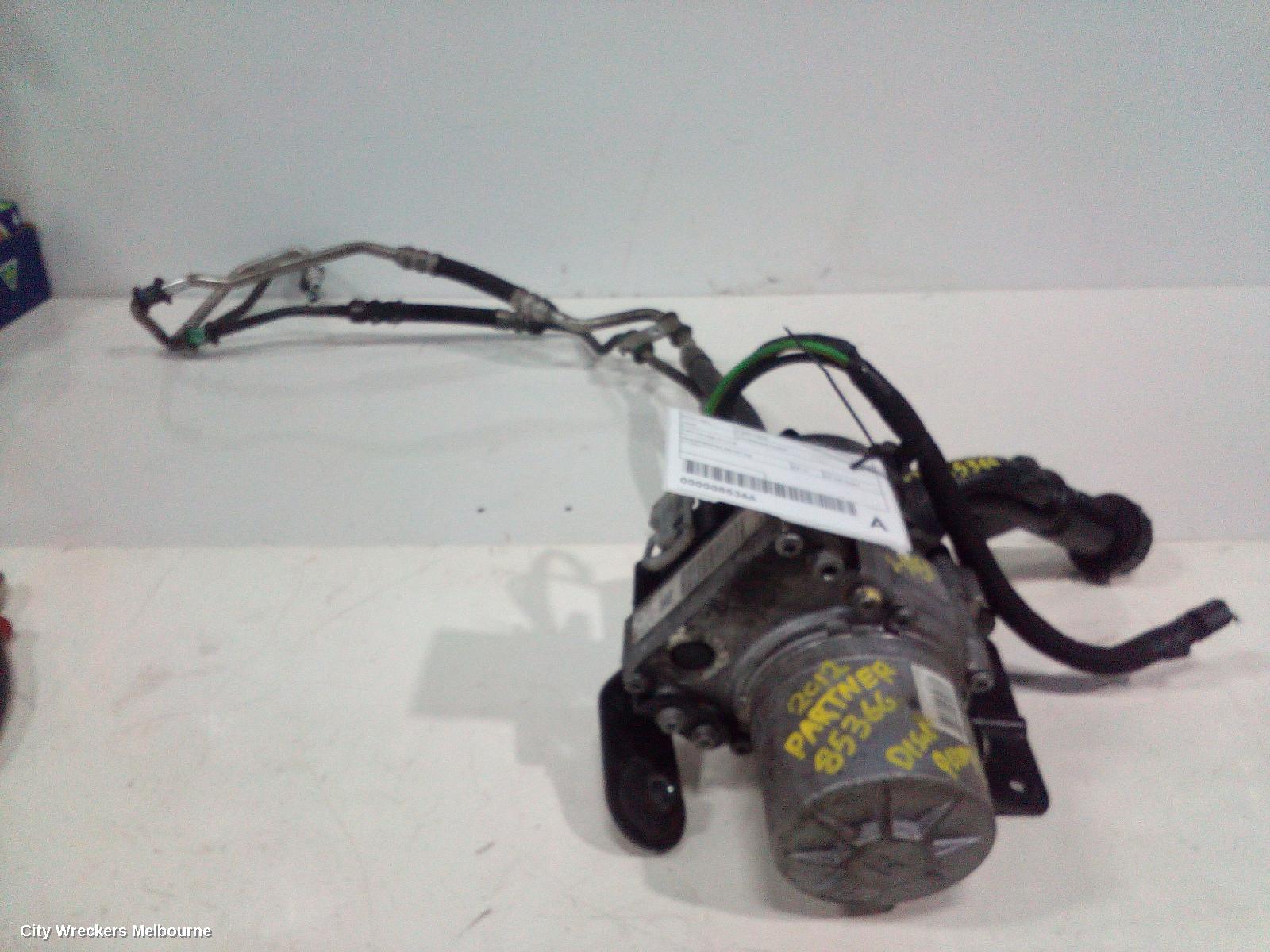 PEUGEOT PARTNER STEERING PUMP, VAN 09/2008 - 01/2015