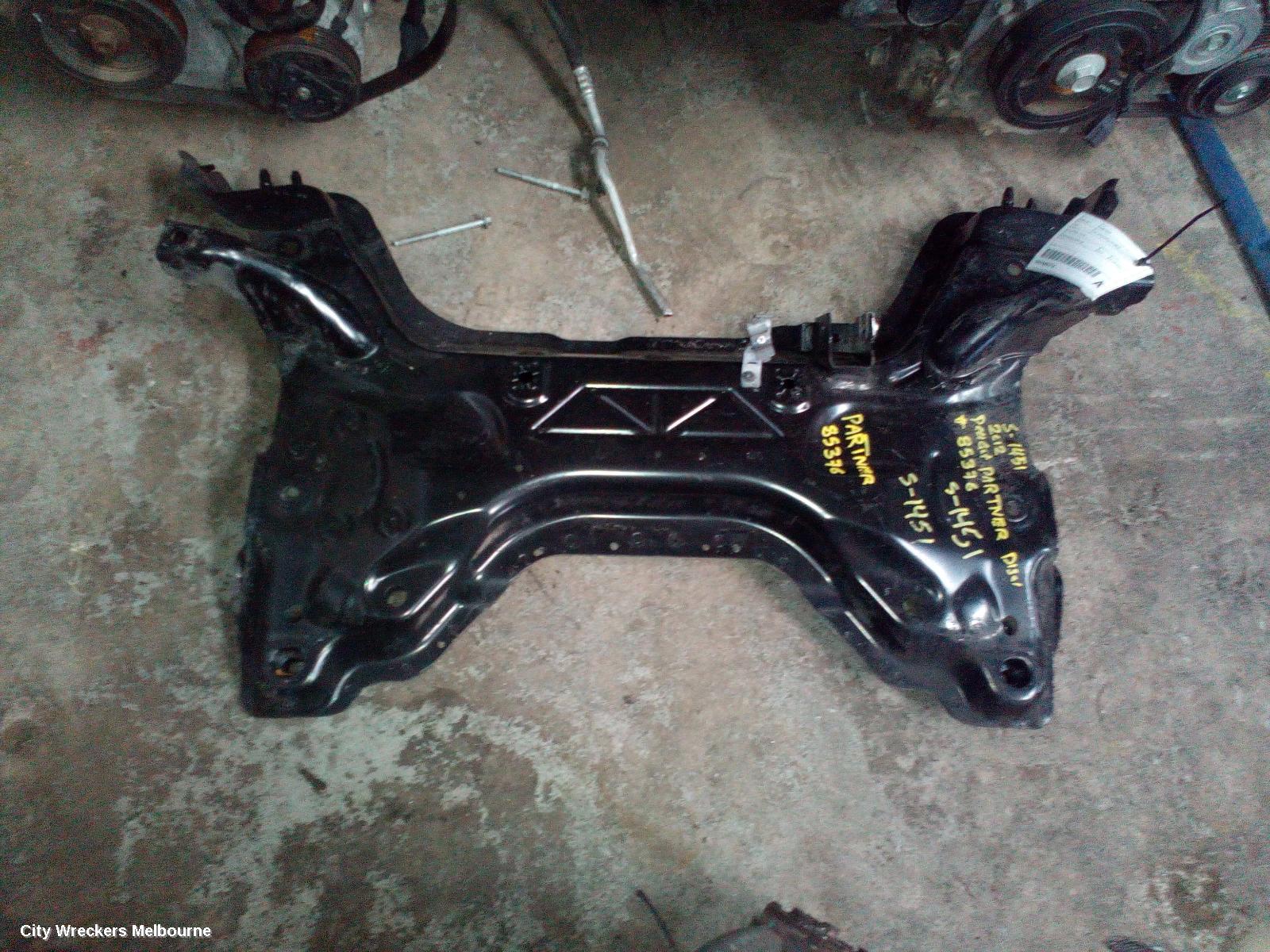 PEUGEOT PARTNER FRT XMEMBER/CRADLE, VAN 09/2008 - 01/2015