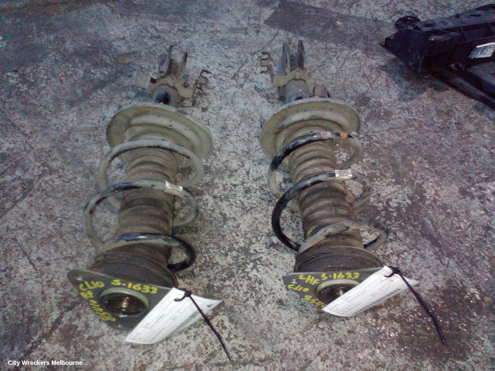 RENAULT CLIO RIGHT FRONT STRUT, X98, NON RS TYPE, 09/2013 - 10/2019