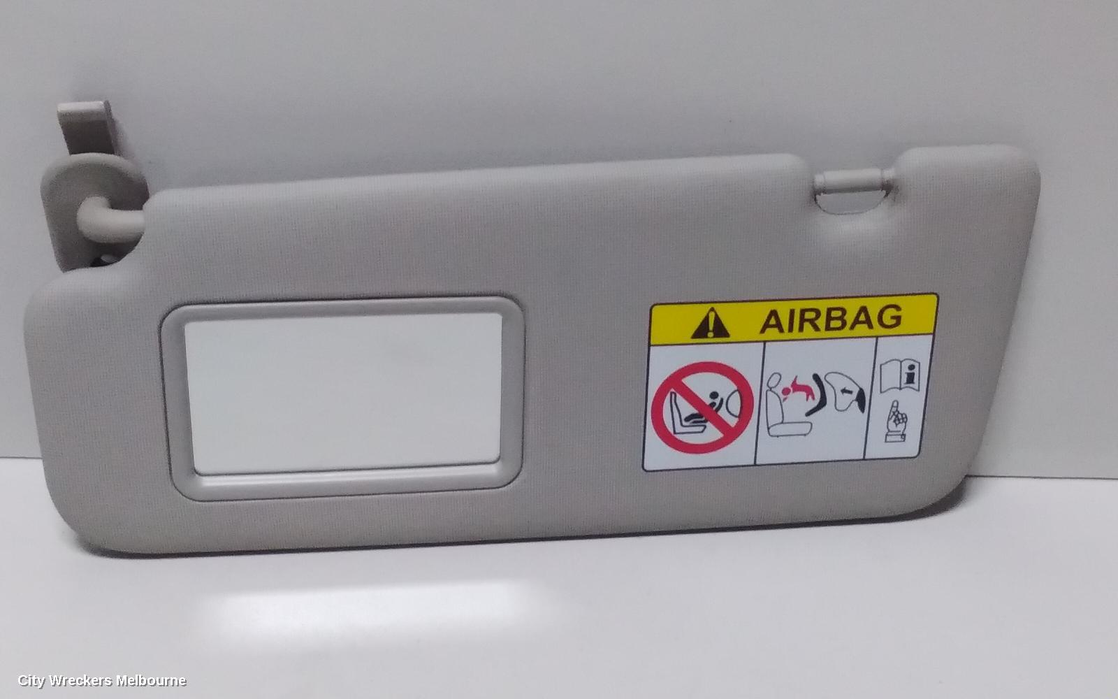 KIA PICANTO SUNVISOR, JA, LH SIDE, 05/2017 ONWARDS
