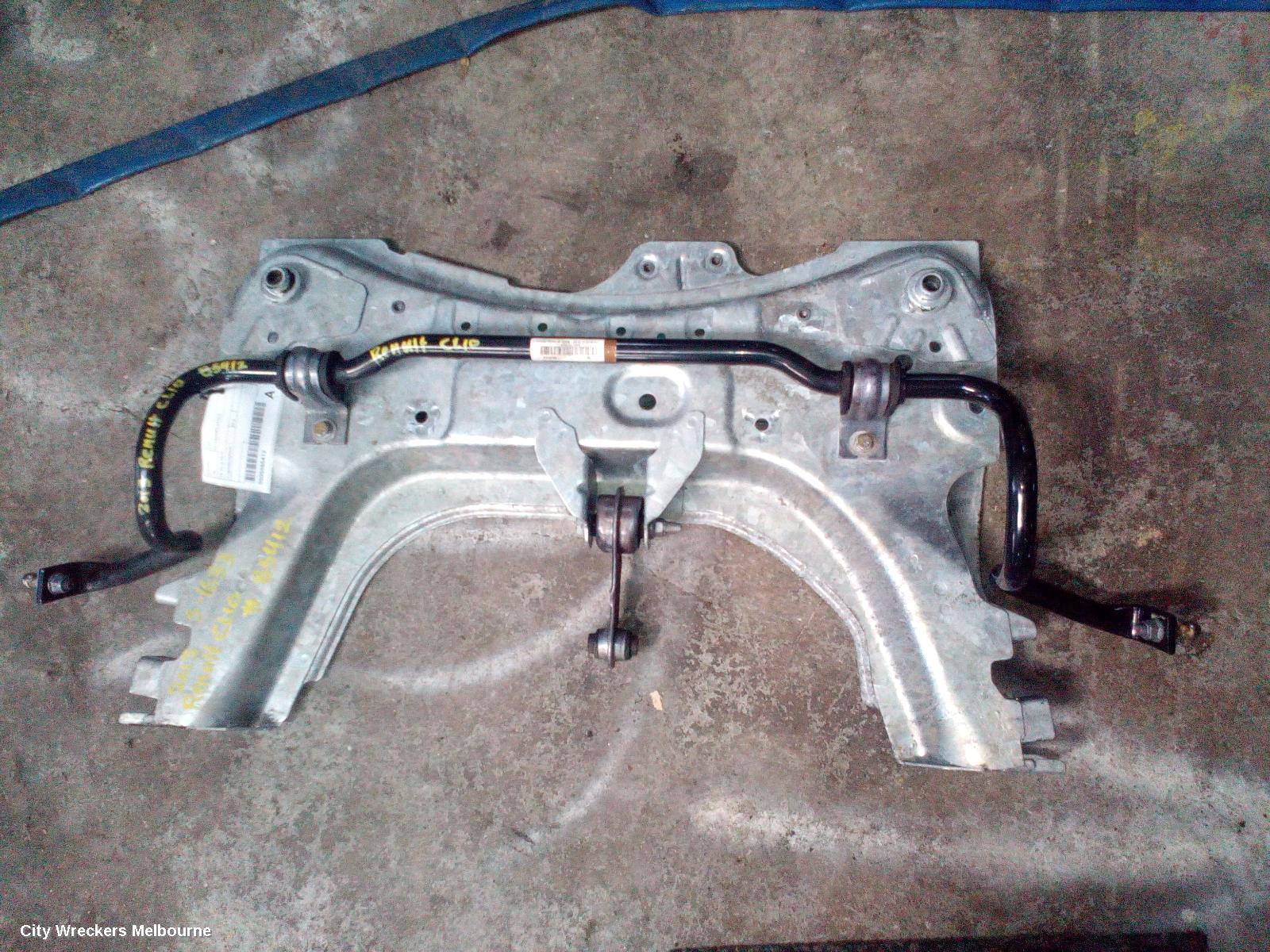 RENAULT CLIO FRT XMEMBER/CRADLE, X98, 09/2013 - 10/2019