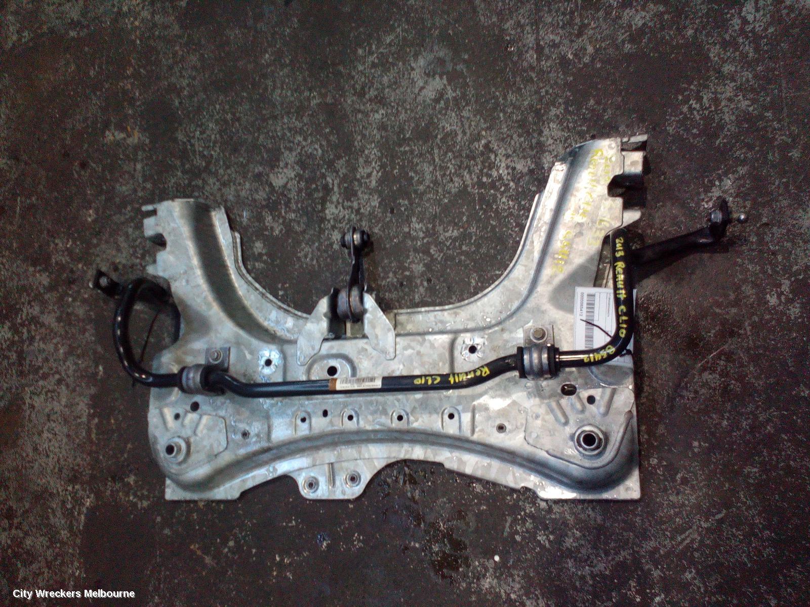 RENAULT CLIO FRT XMEMBER/CRADLE, X98, 09/2013 - 10/2019
