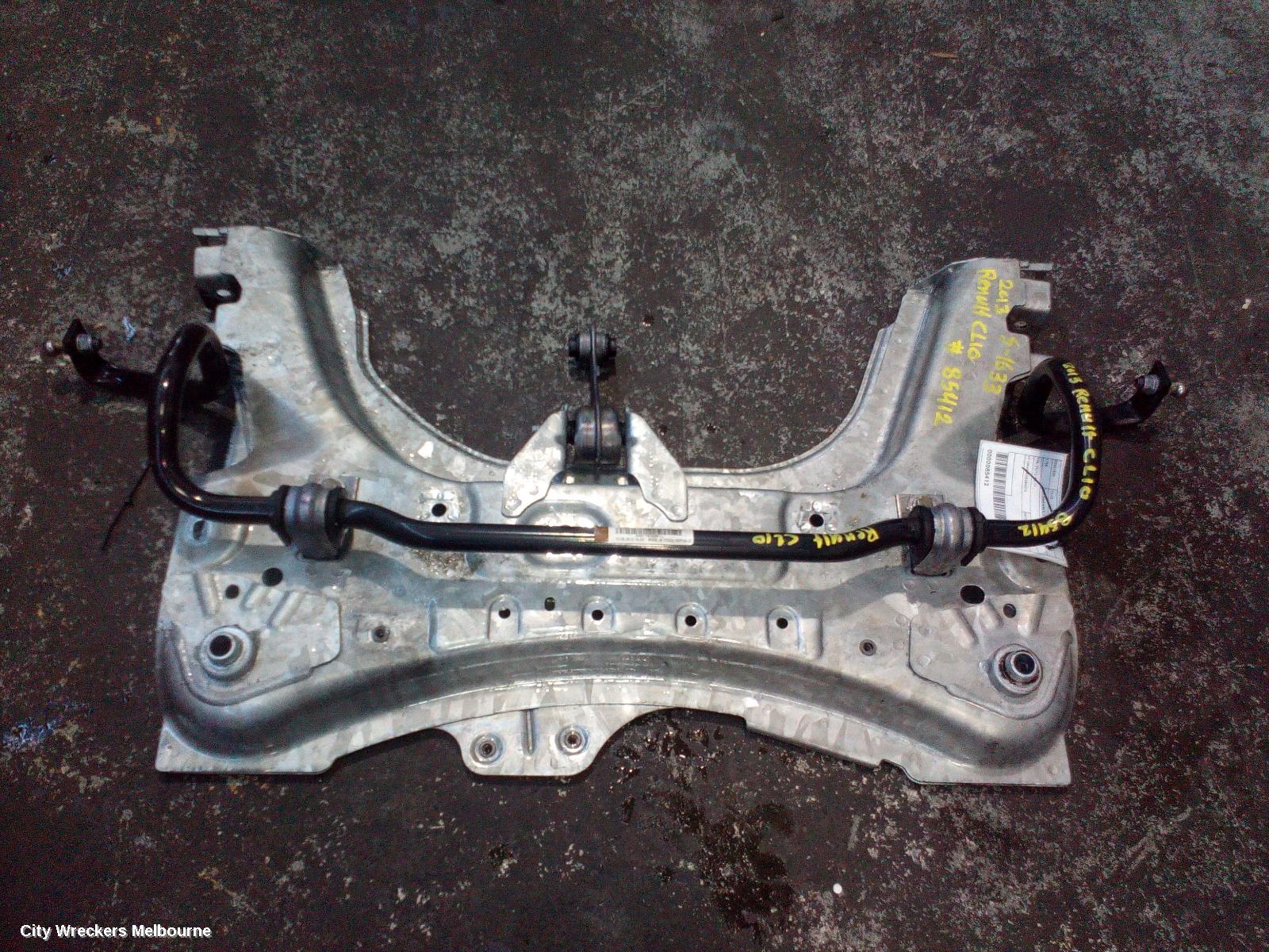 RENAULT CLIO FRT XMEMBER/CRADLE, X98, 09/2013 - 10/2019