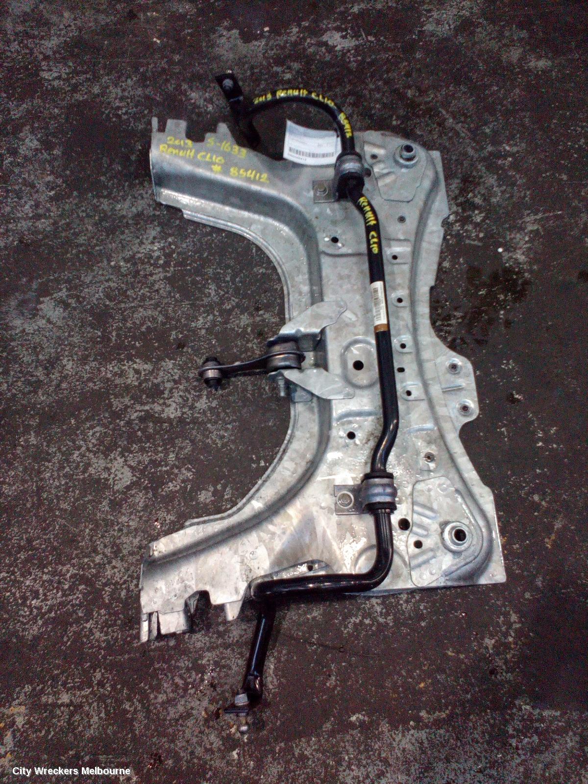 RENAULT CLIO FRT XMEMBER/CRADLE, X98, 09/2013 - 10/2019